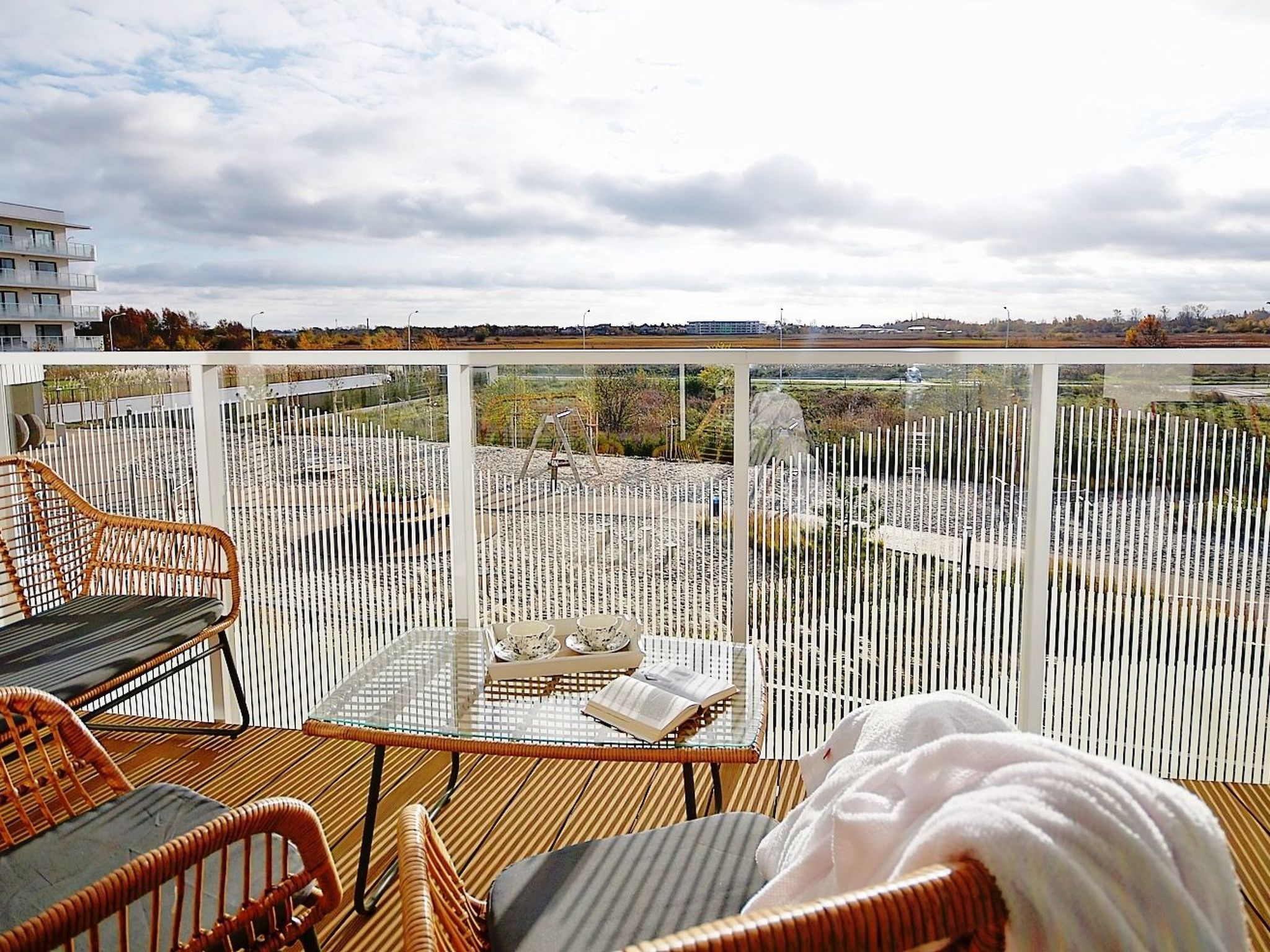 Appartement mit Pool - Buiten