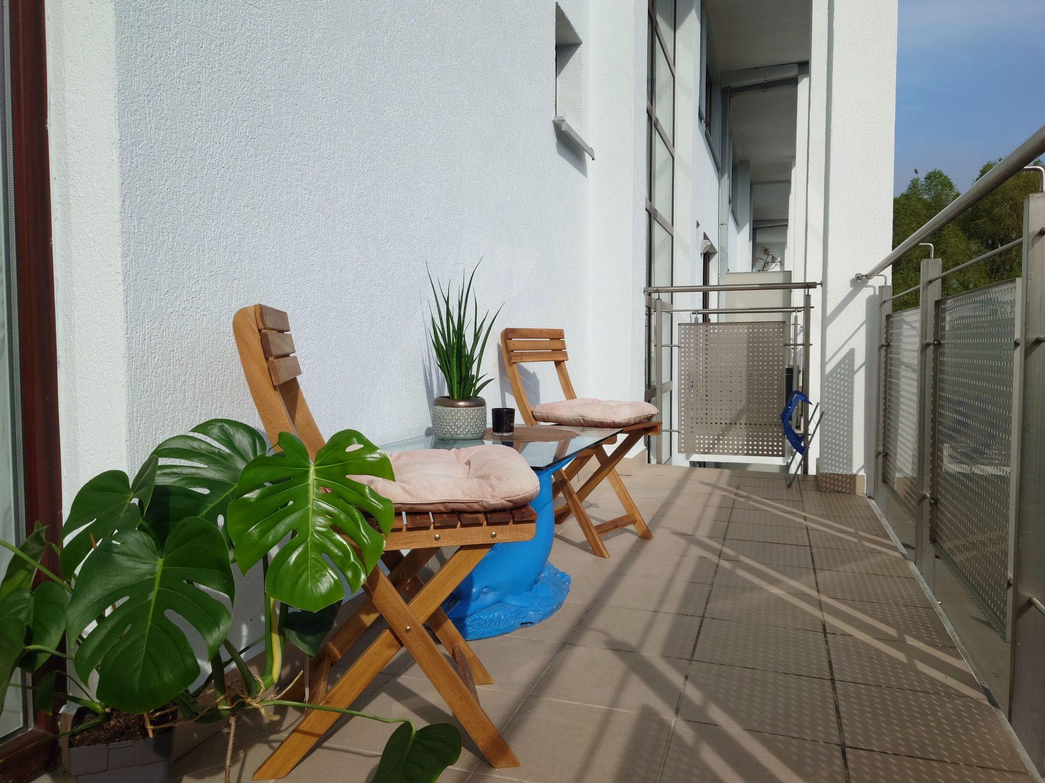 Helle Ferienwohnung in Kolberg mit Großem Balkon-Binnen