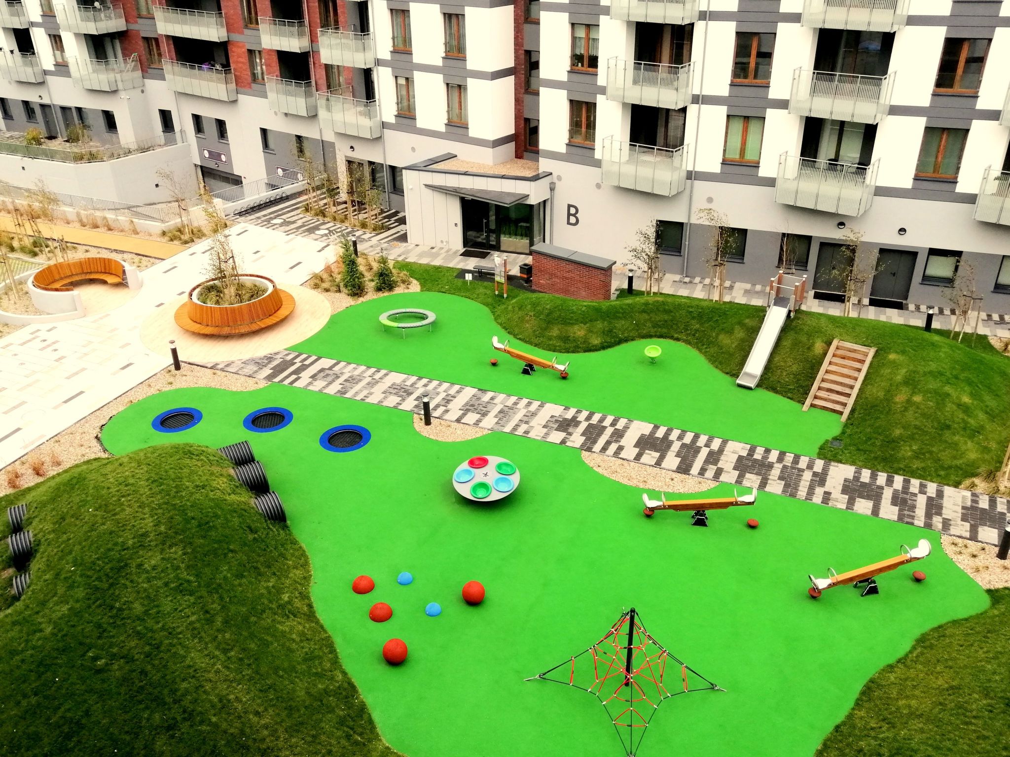 "Mazowiecka Park" mit Balkon-Binnen