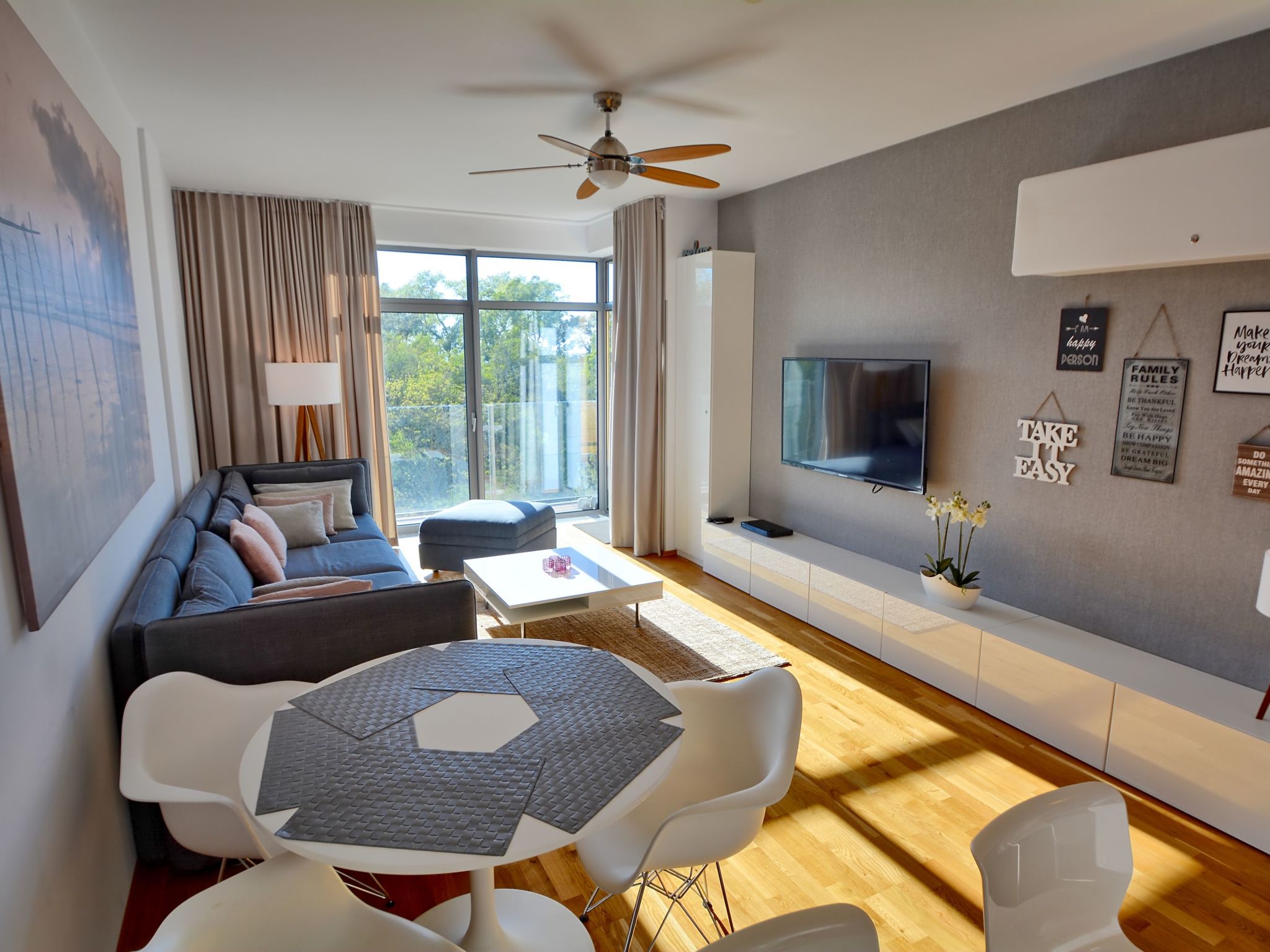 Luxuriöse Wohnung auf einer Düne mit Meerblick-Binnen