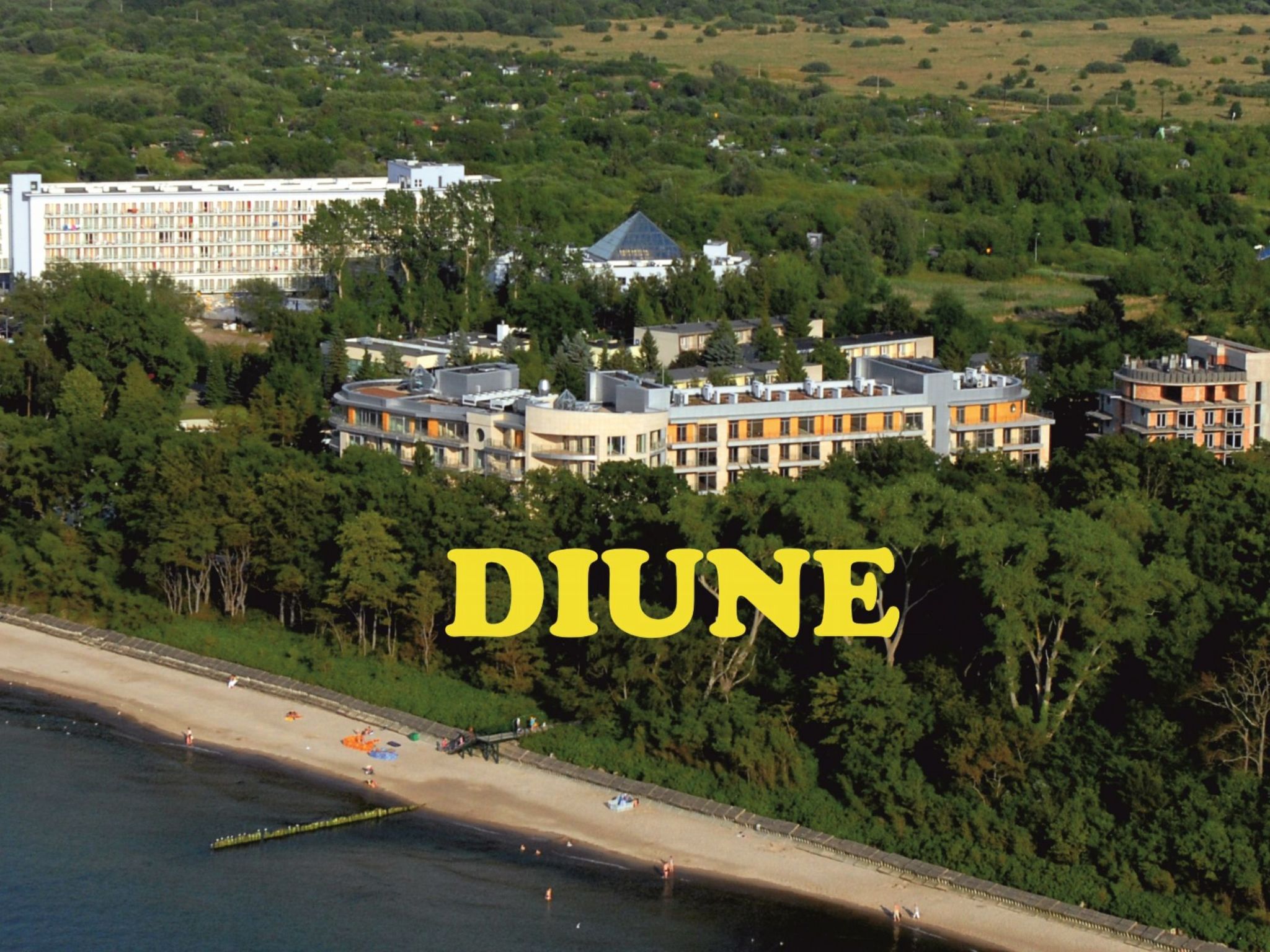 Luxuriöse Wohnung auf einer Düne mit Meerblick