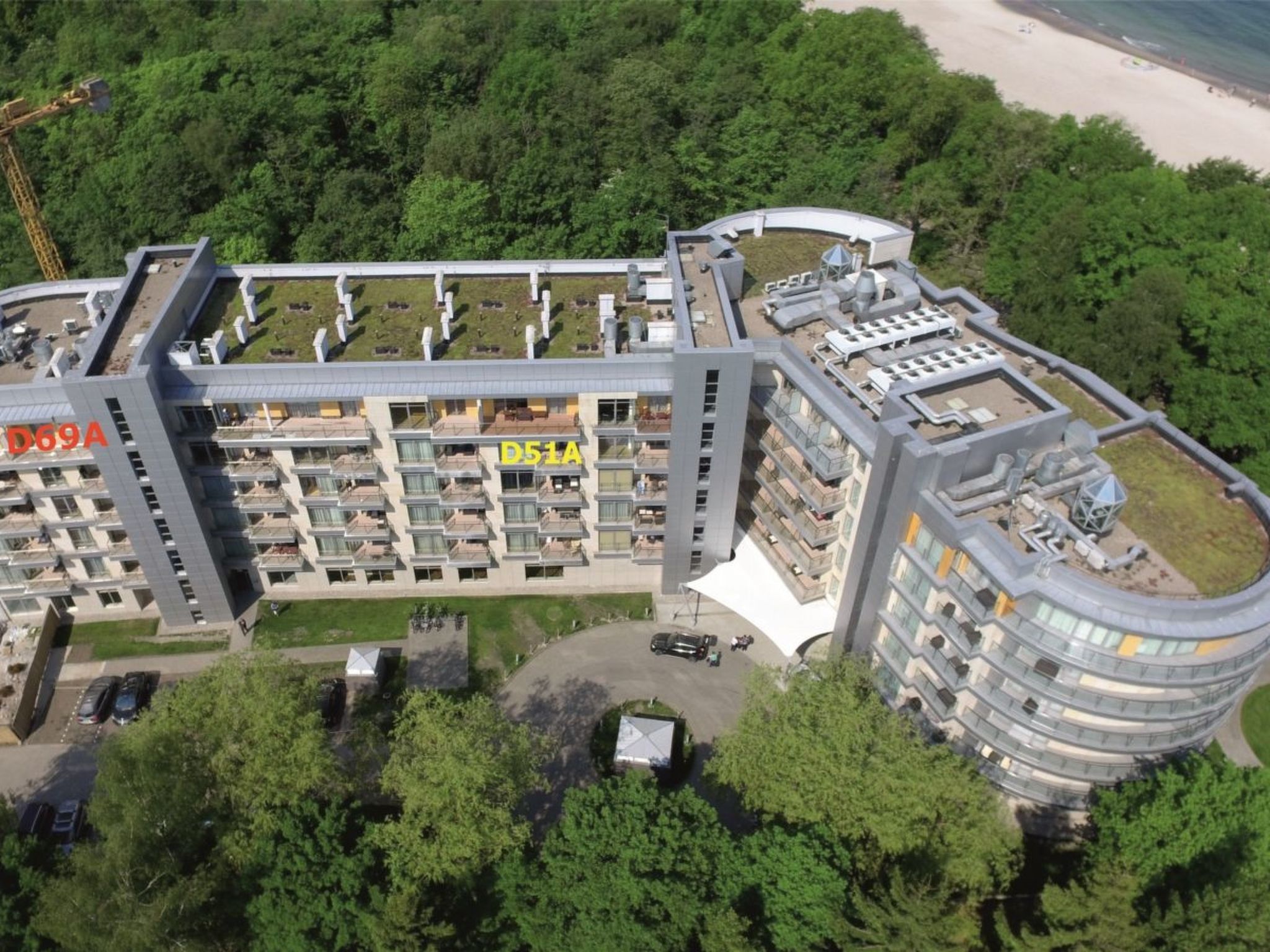 Luxuriöse Wohnung auf einer Düne mit Meerblick-Image-tags.info