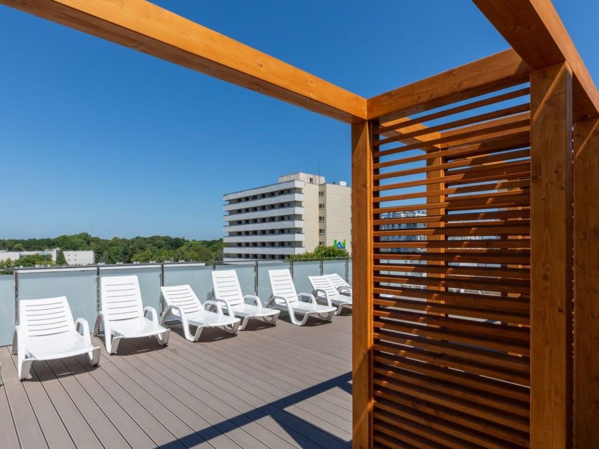 "Näher am Meer" Wohnung mit Dachterrasse-Buiten