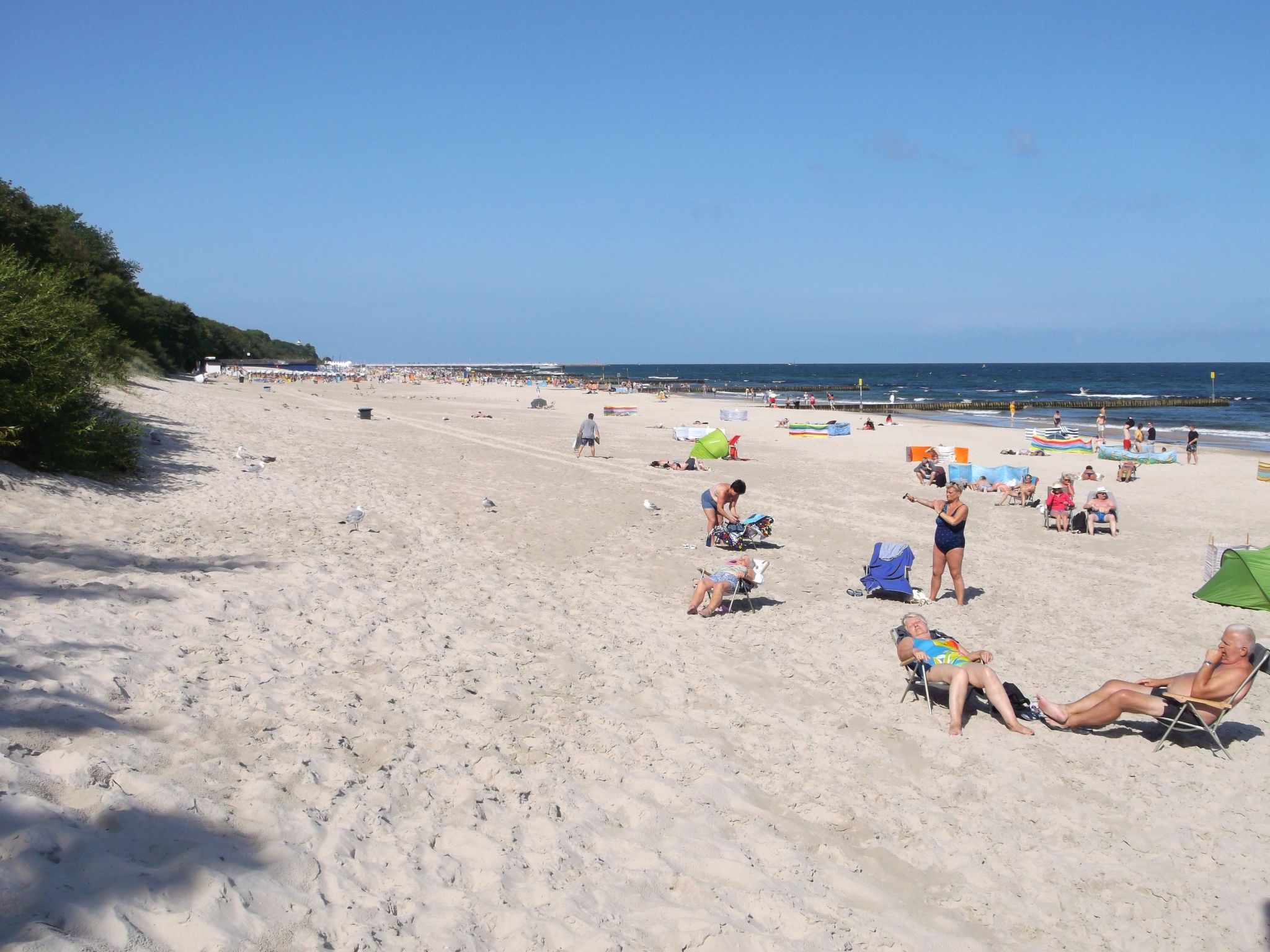"Näher am Meer" Wohnung mit Dachterrasse-Buiten