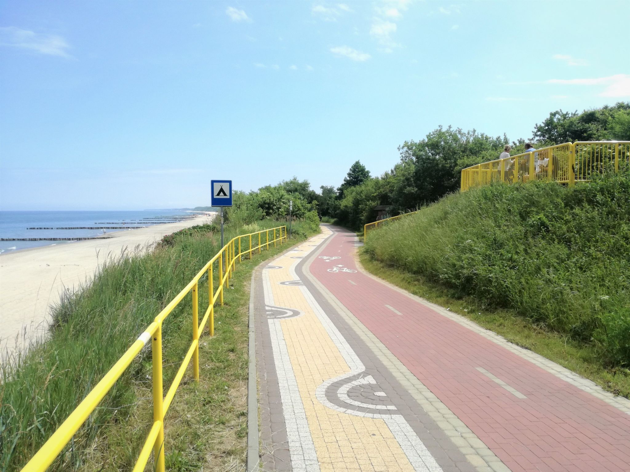 "Näher am Meer" Wohnung mit Dachterrasse-Buiten