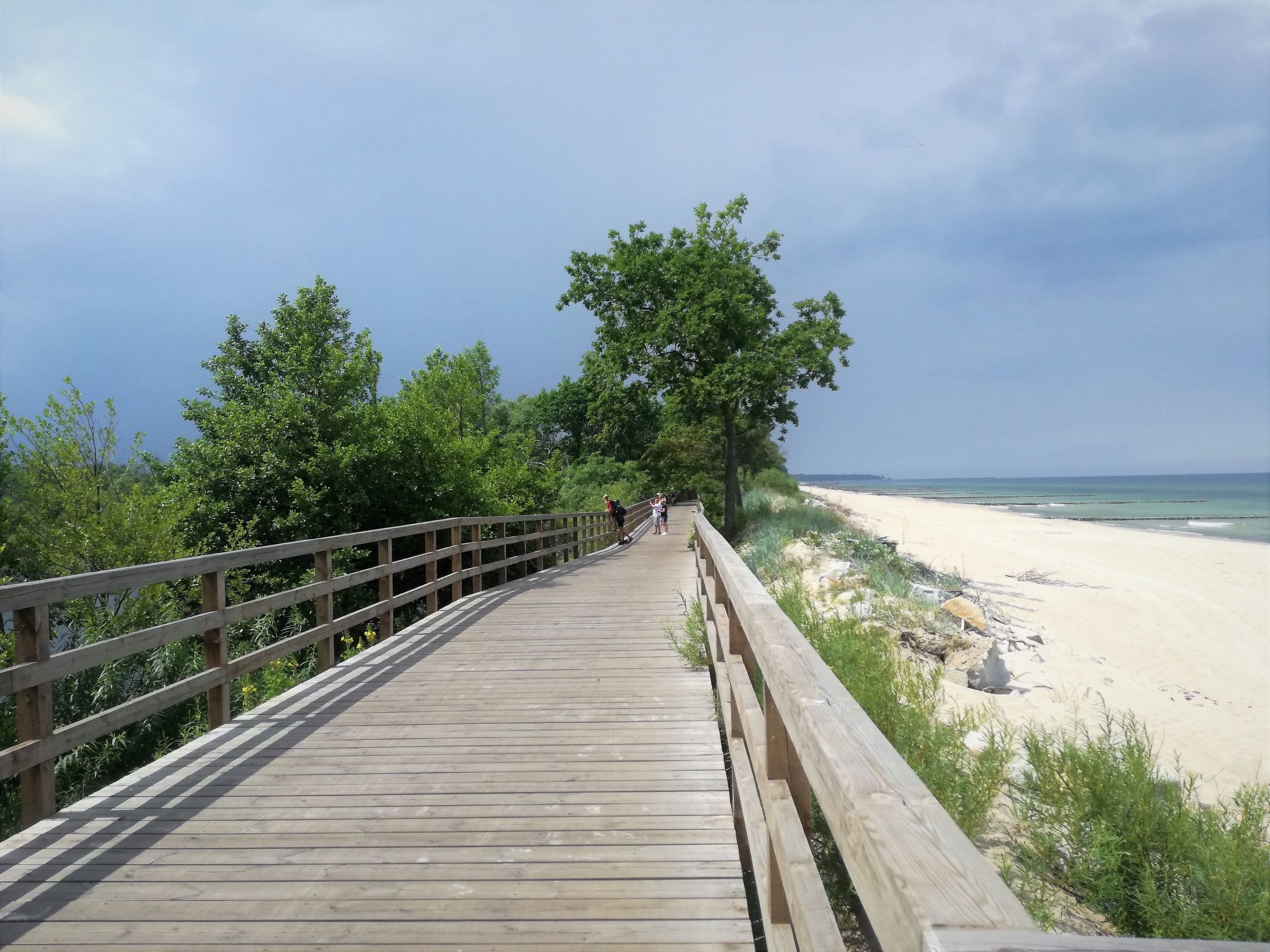 "Näher am Meer" Wohnung mit Dachterrasse-Buiten
