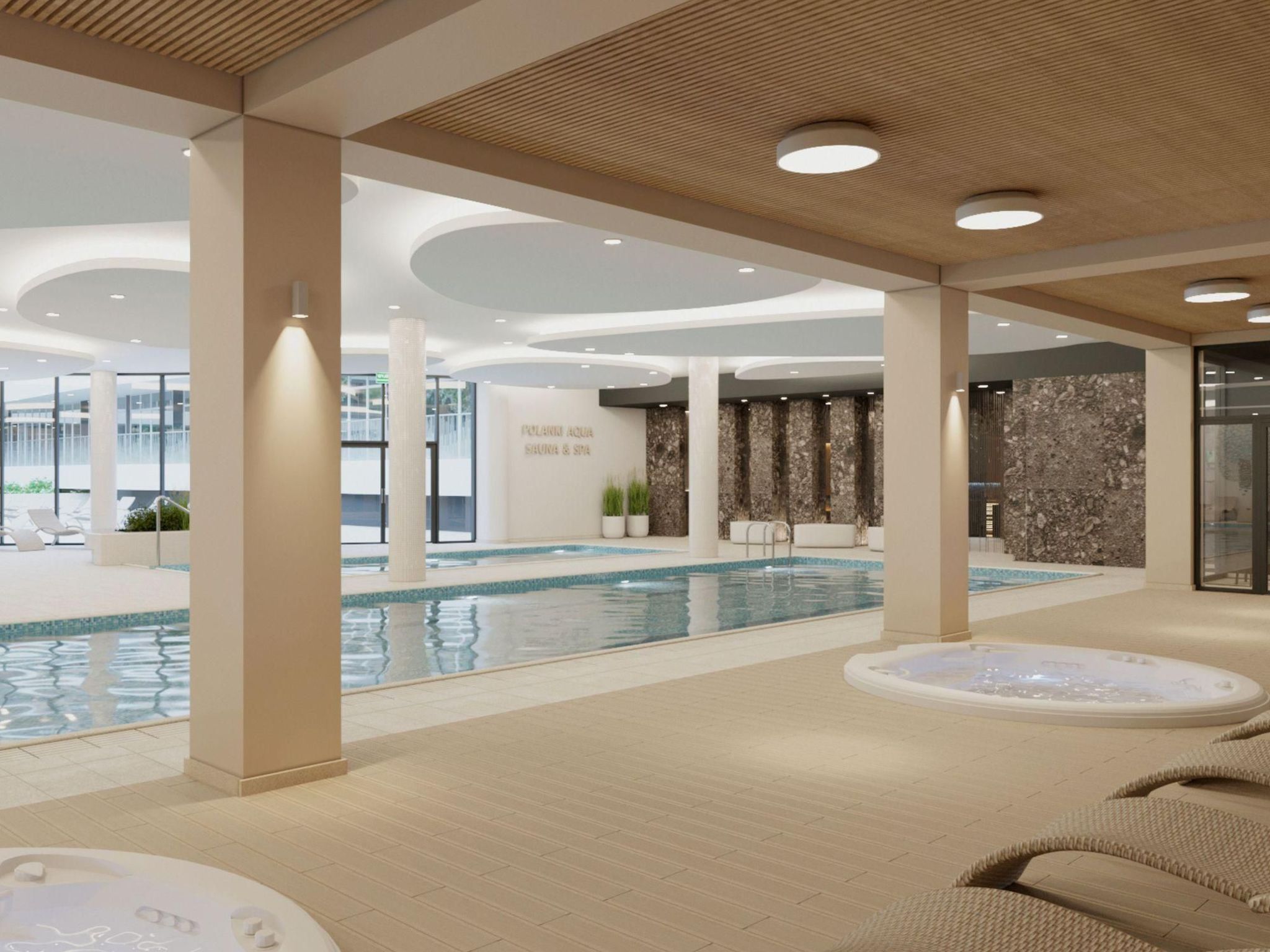 Polanki Aqua Nemo Wohnungen Kolobrzeg A105-Binnen