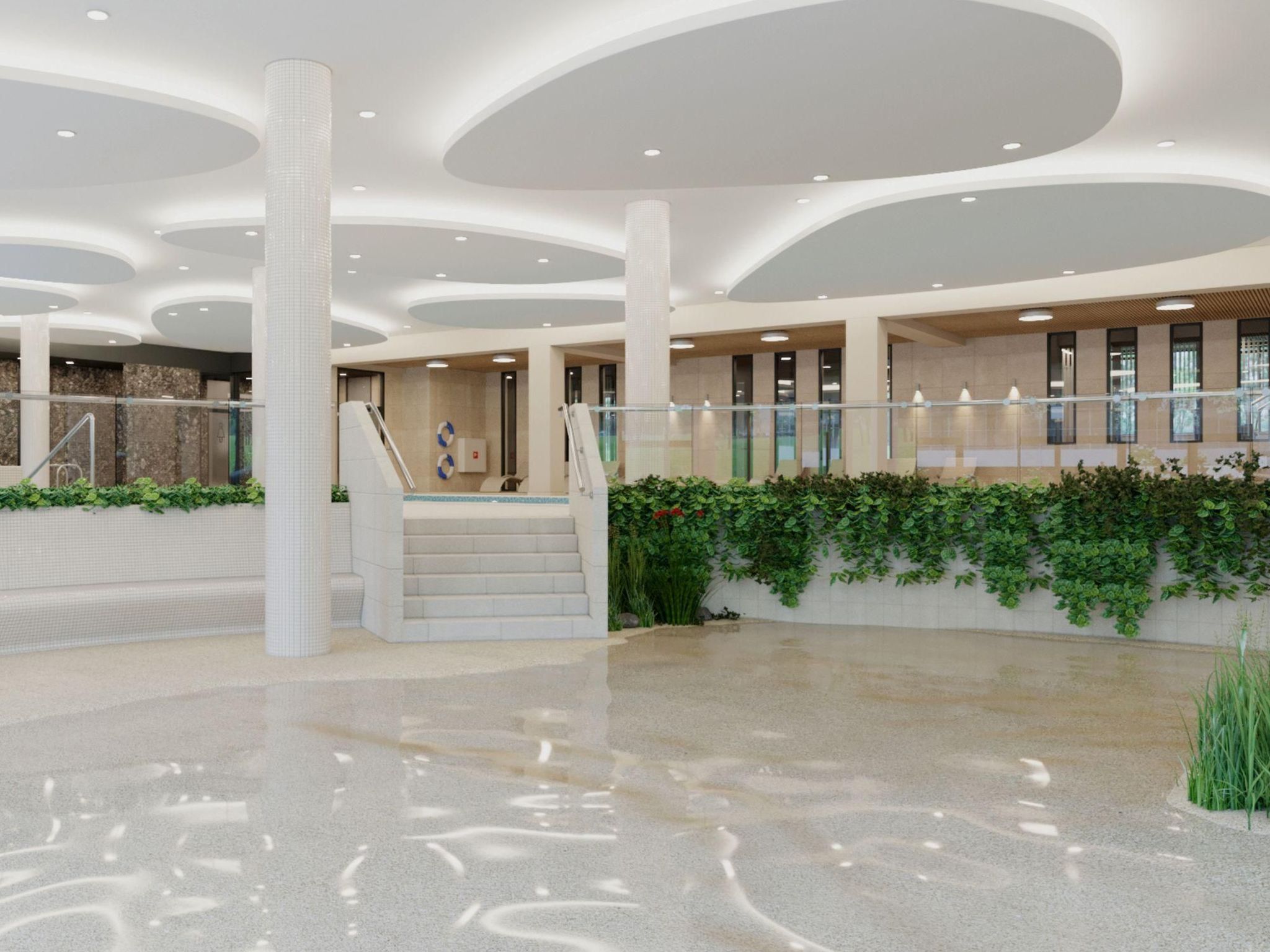 Polanki Aqua Nemo Wohnungen Kolobrzeg A105-Binnen