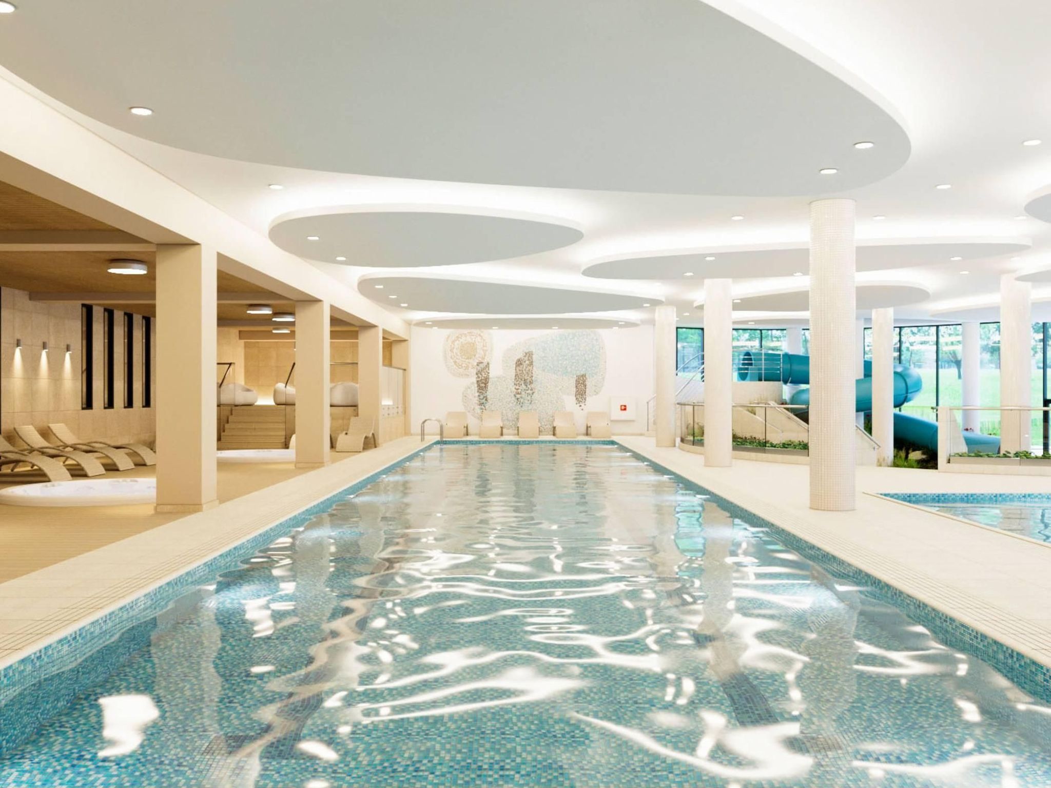 Polanki Aqua Nemo Wohnungen Kolobrzeg A105-Binnen