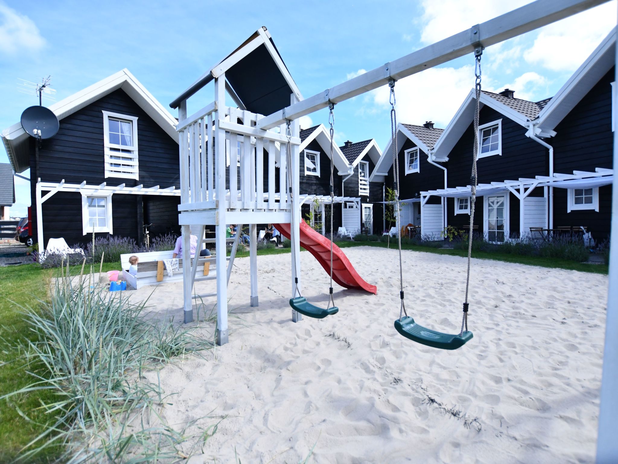 Ferienhaus mit umzäuntem Garten in Grzybowo (Polen) und 1 Hund erlaubt