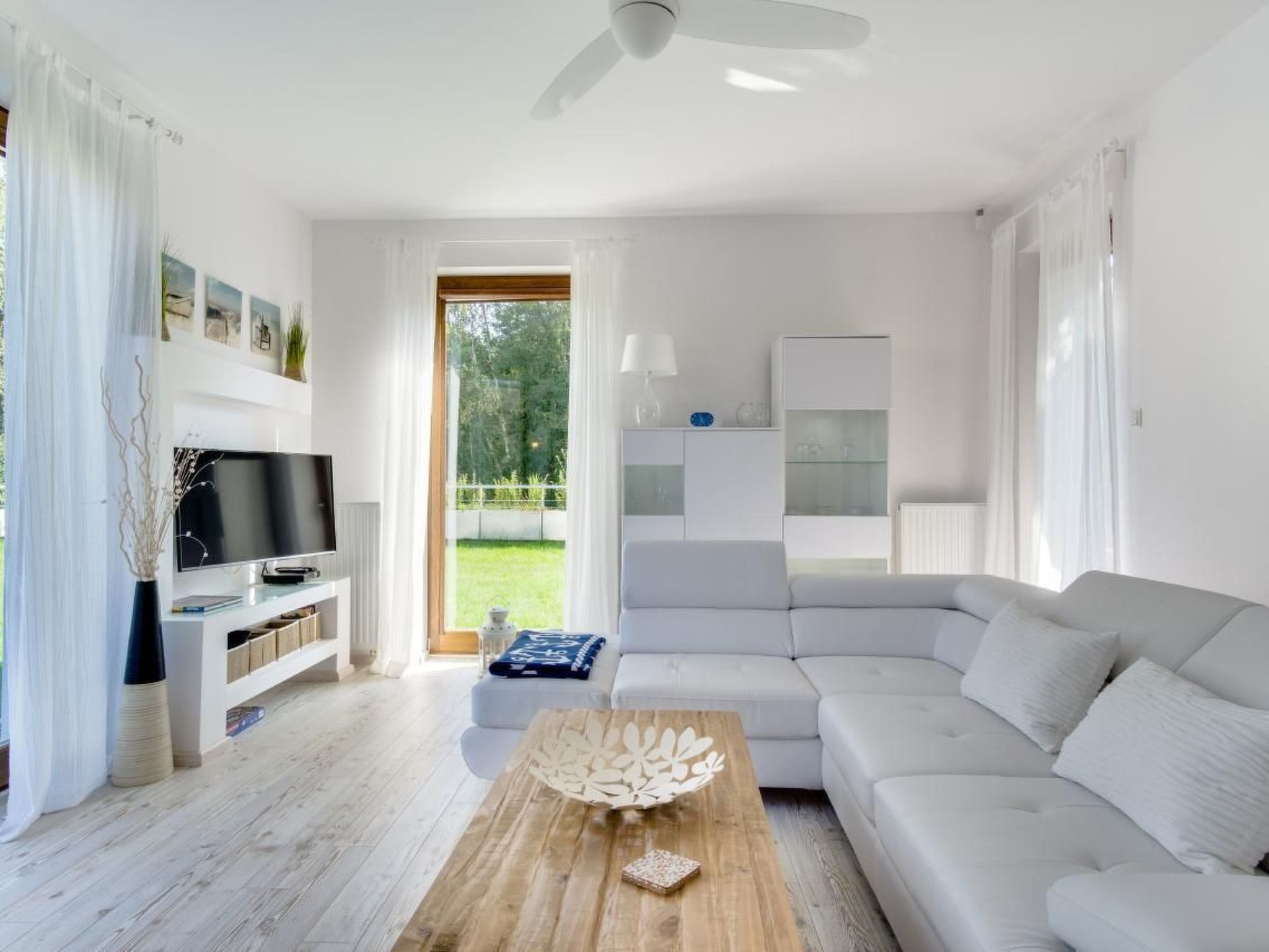 Wohnung in Brzeźno mit Großem Garten
