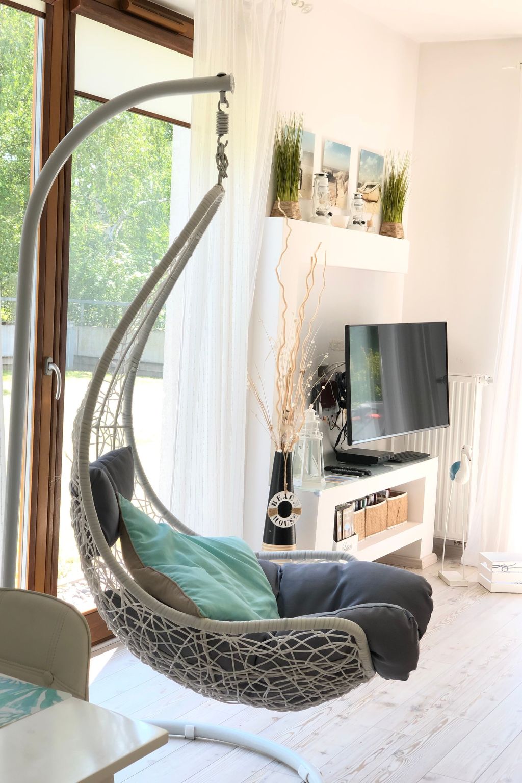 Wohnung in Brzeźno mit Großem Garten