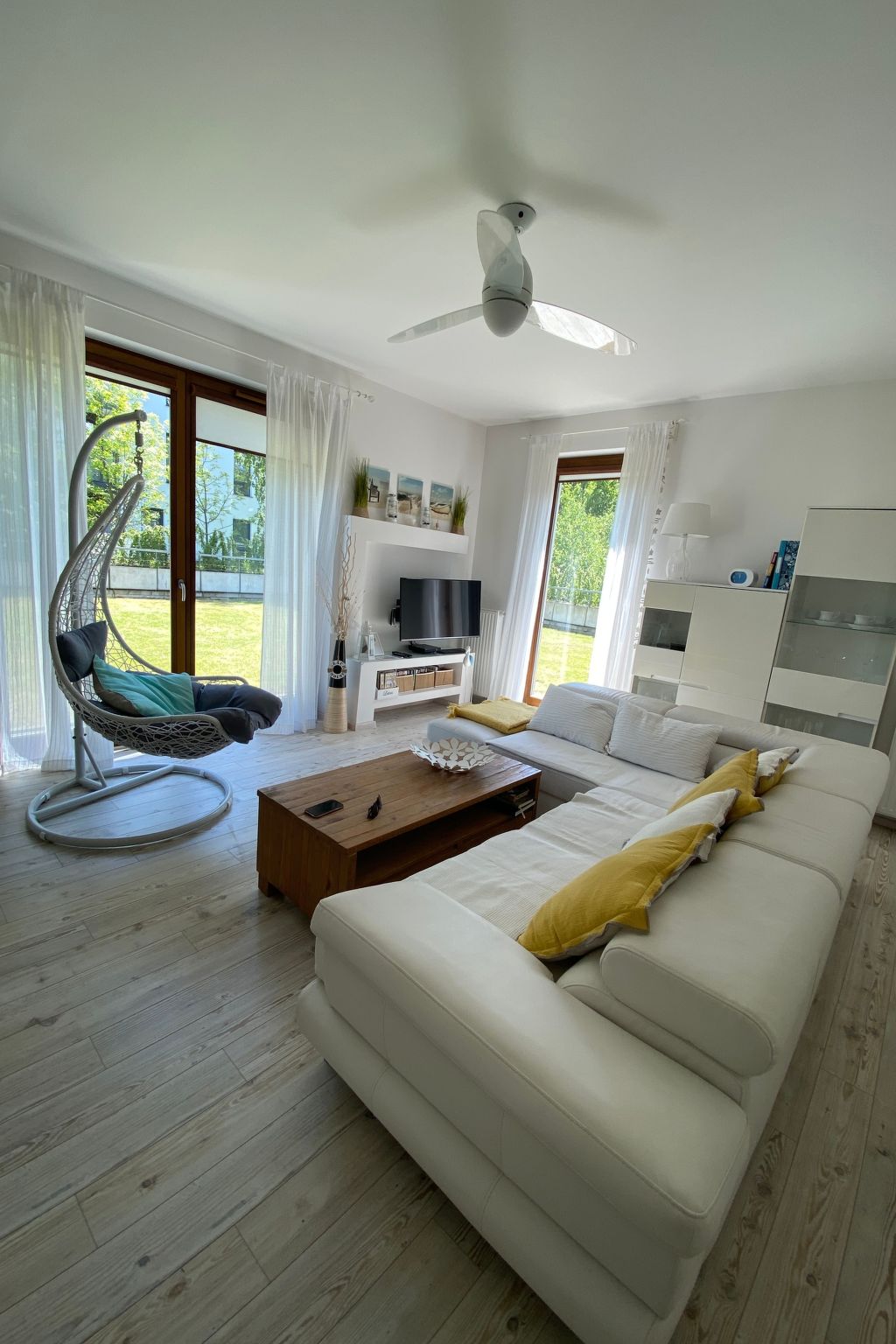 Wohnung in Brzeźno mit Großem Garten-Binnen