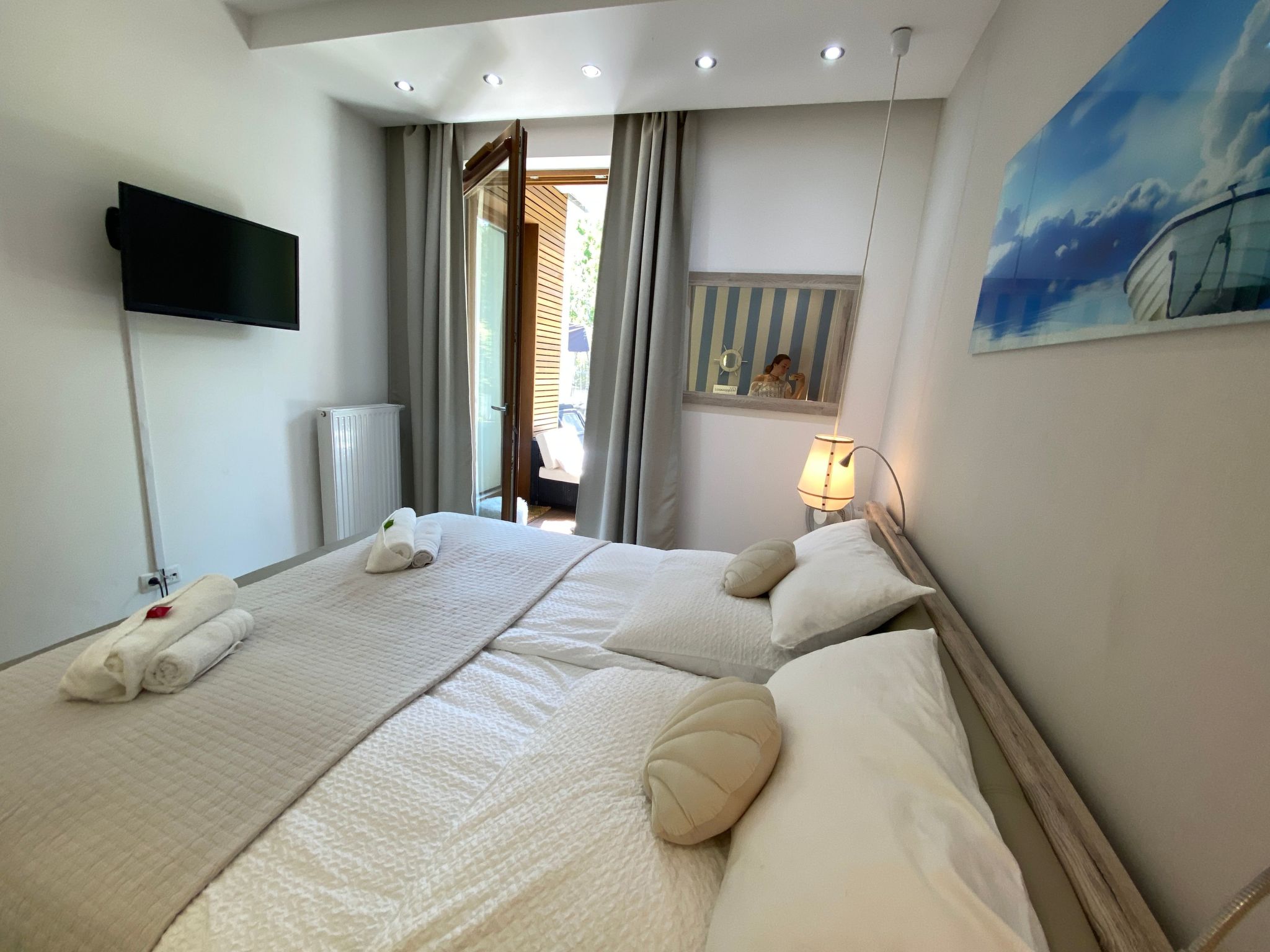 Wohnung in Brzeźno mit Großem Garten-Binnen