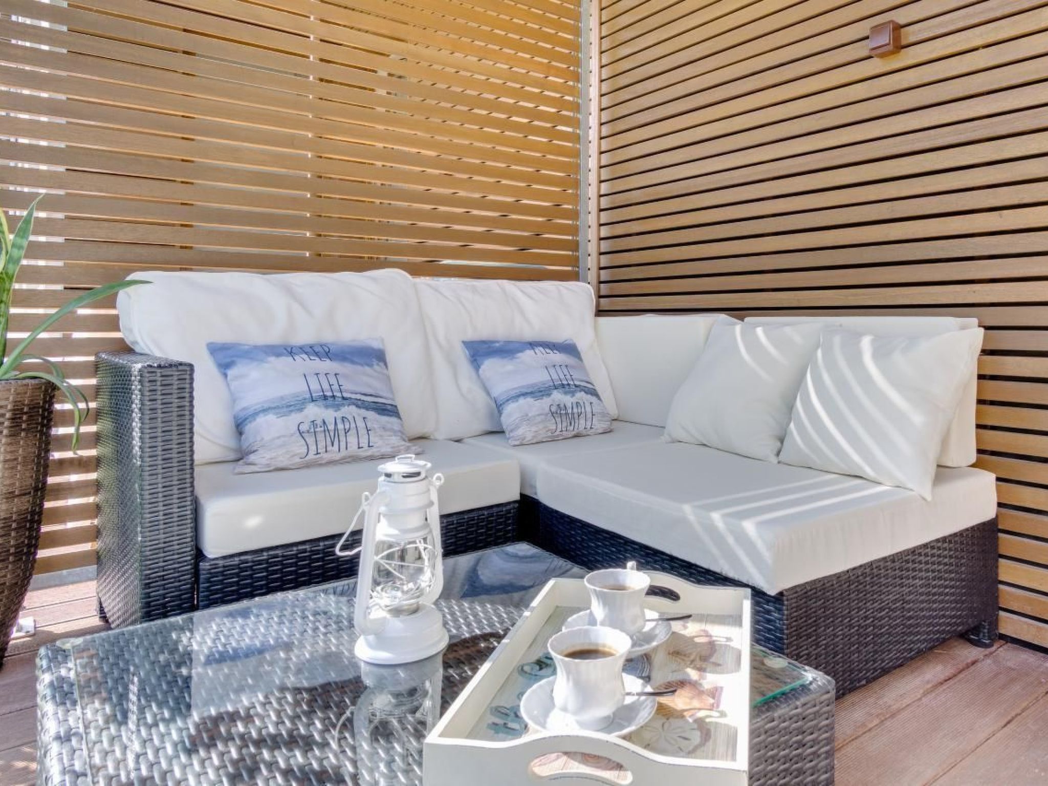 Wohnung in Brzeźno mit Großem Garten-Binnen