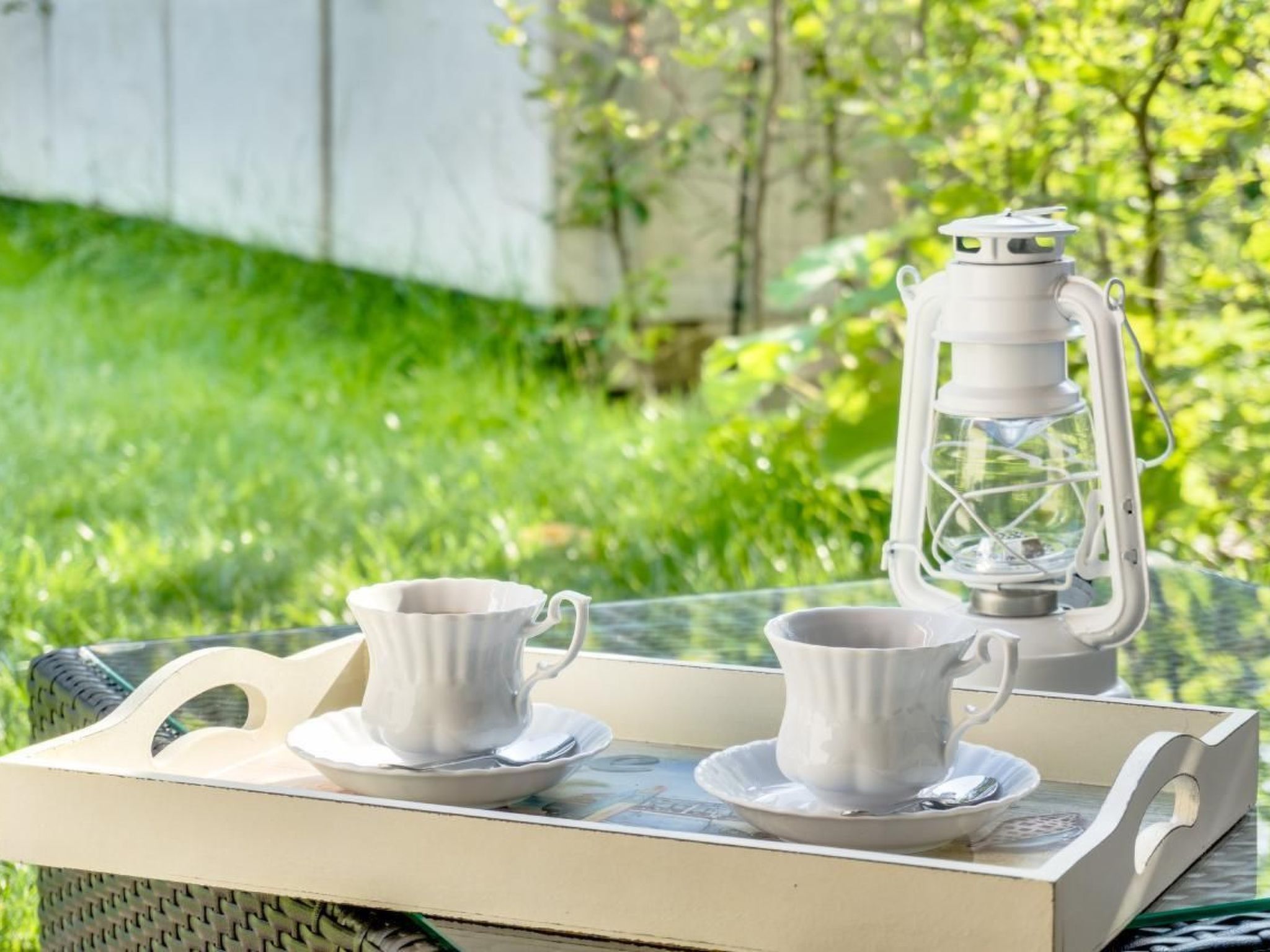 Wohnung in Brzeźno mit Großem Garten-Buiten