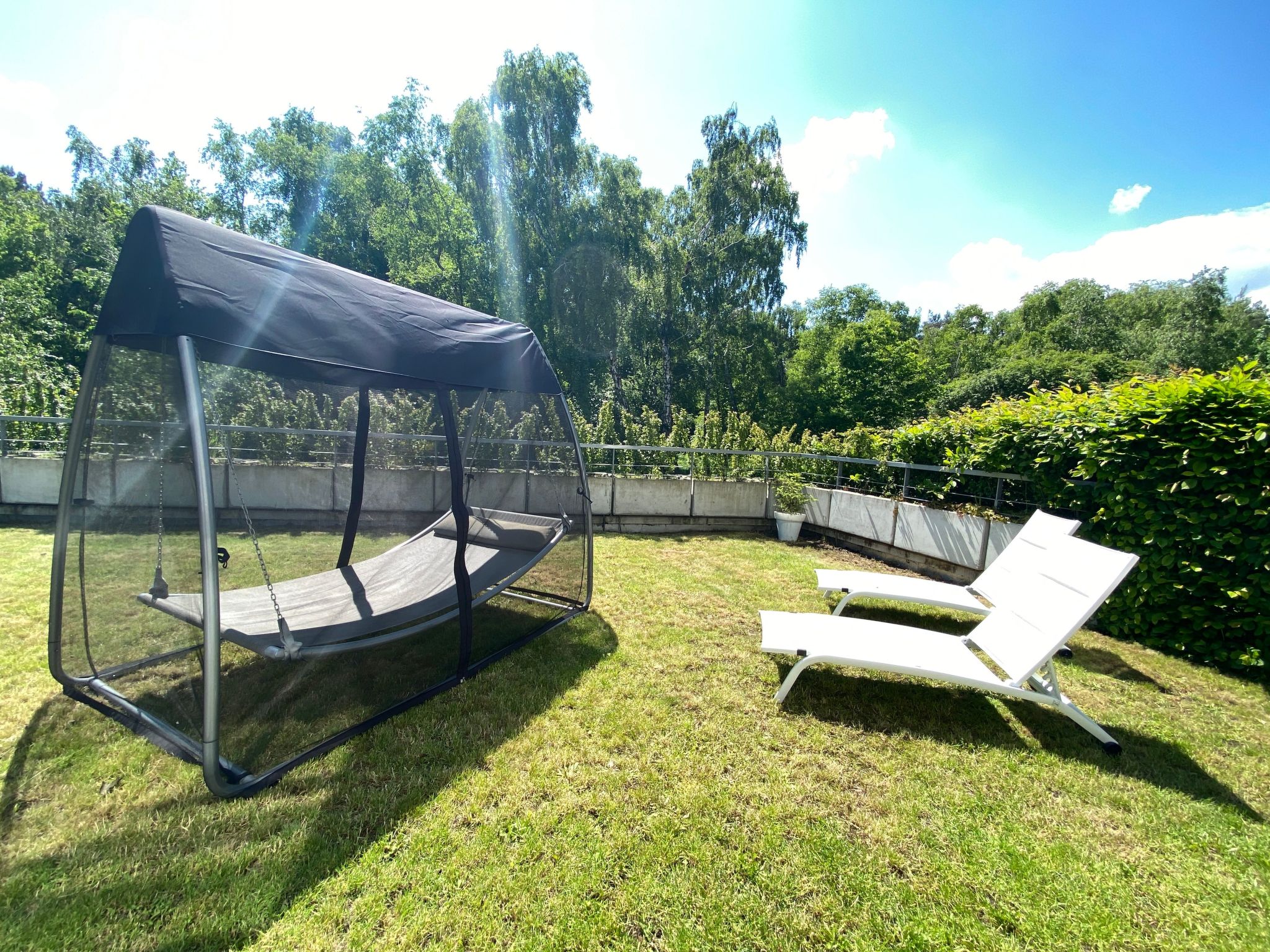 Wohnung in Brzeźno mit Großem Garten-Binnen