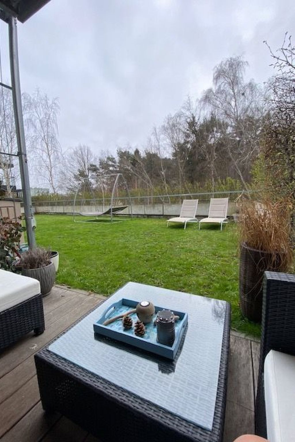 Wohnung in Brzeźno mit Großem Garten-Buiten