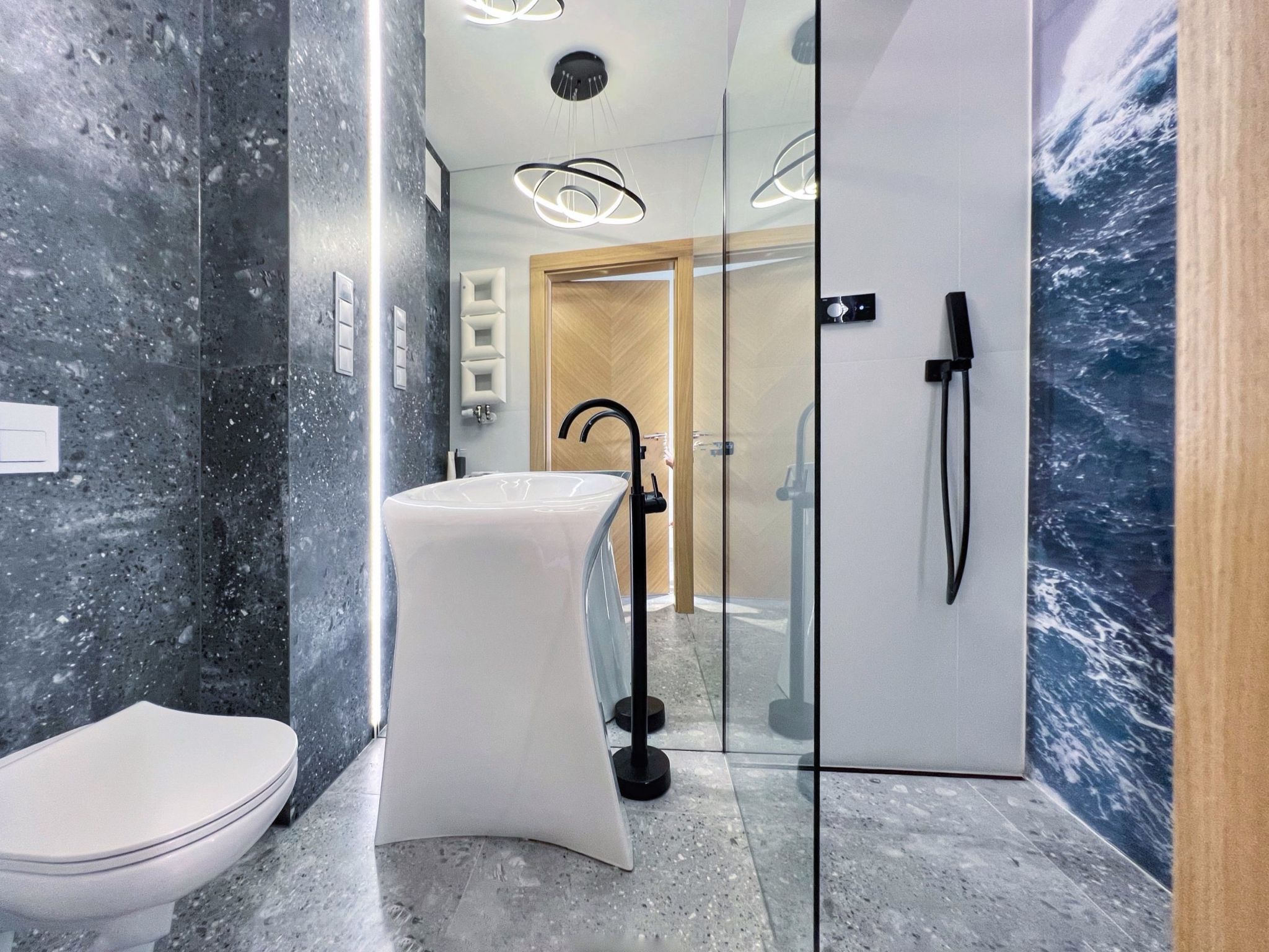 Yacht Park Apartment mit Panoramablick auf den Yachthafen in Gdynia, POLEN - Image-tags.info