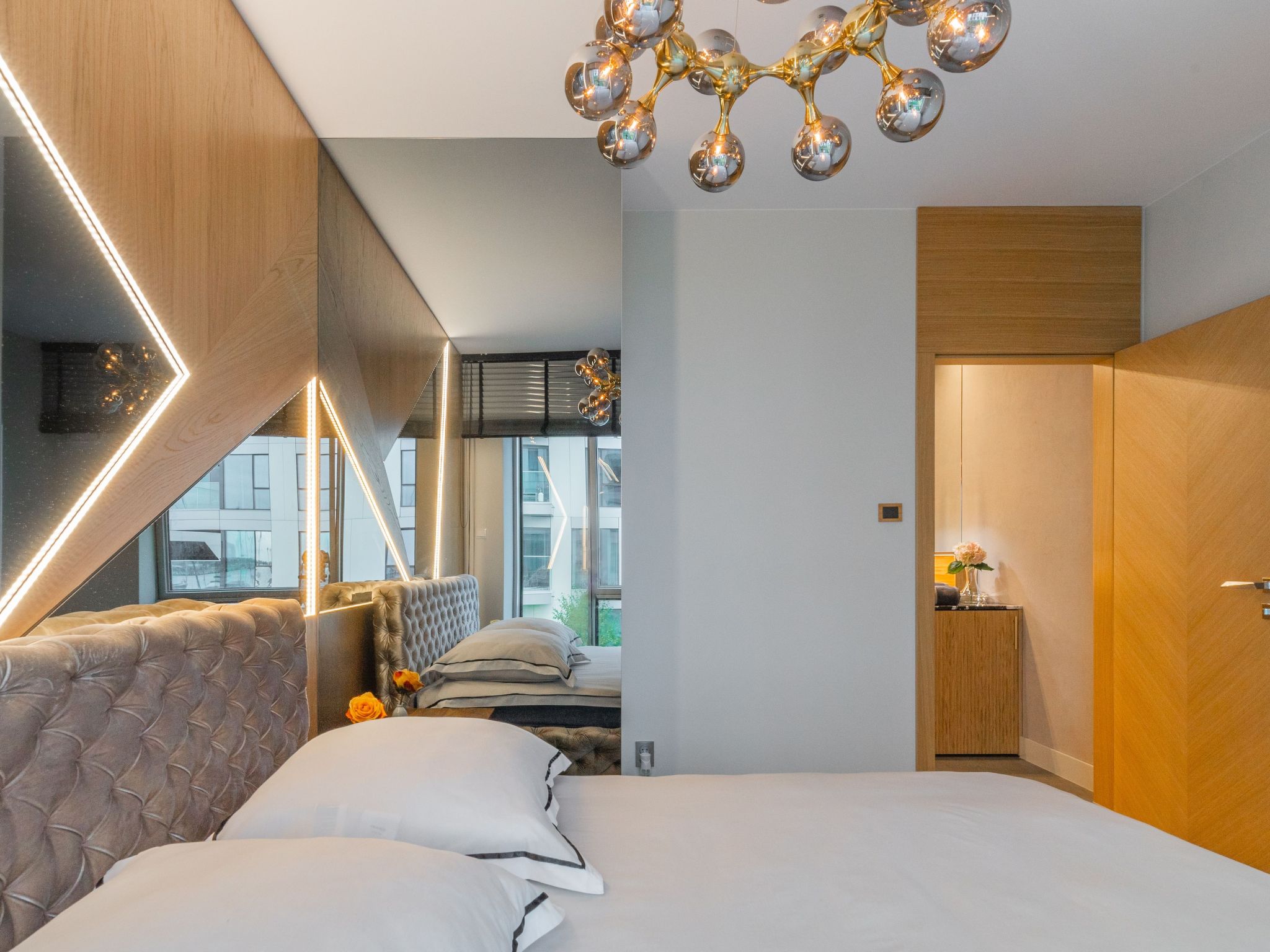 Yacht Park Apartment mit Panoramablick auf den Yachthafen in Gdynia, POLEN - Dedans