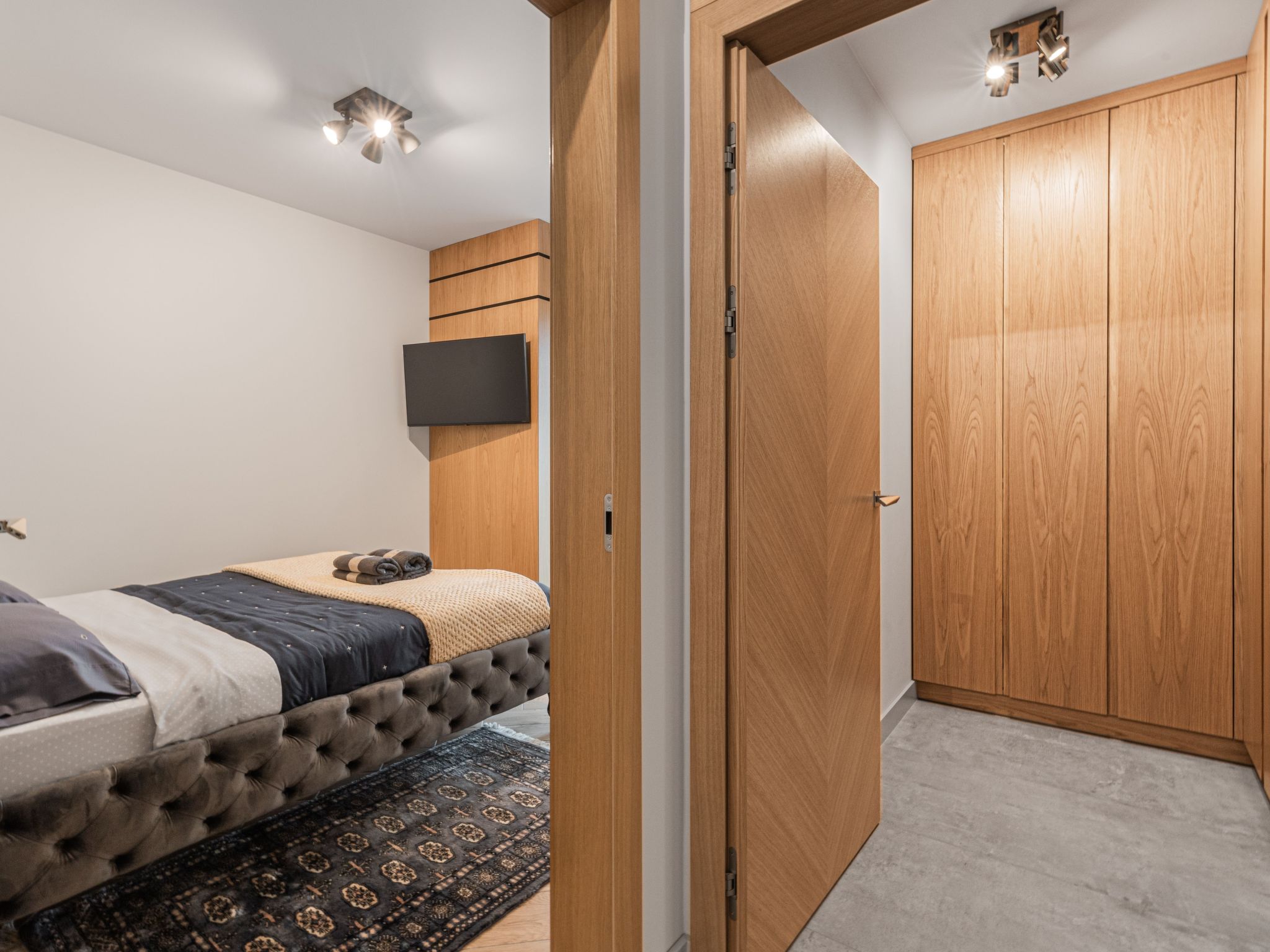 Yacht Park Apartment mit Panoramablick auf den Yachthafen in Gdynia, POLEN - Dedans