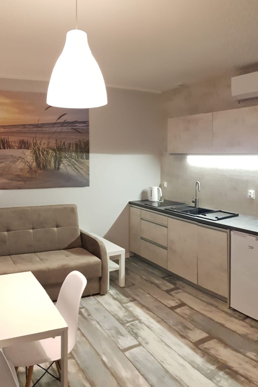 Wohnung in Stegna mit Garten