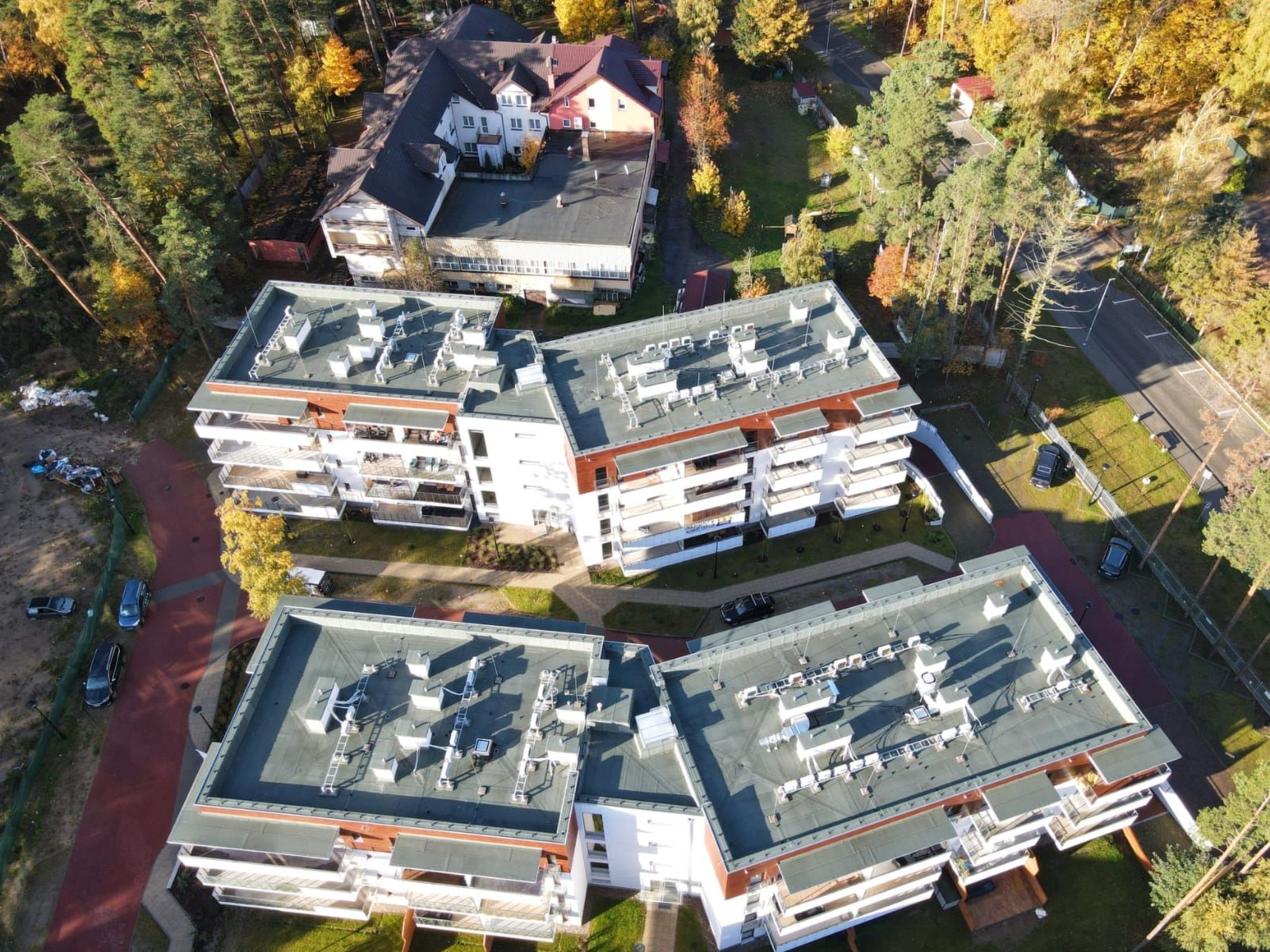 Wohnung in Stegna mit Garten-Buiten