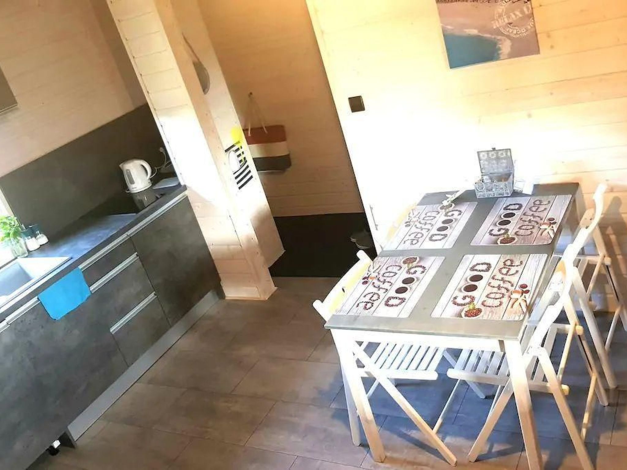 Blue Eco Cottage" Ferienhaus mit Wasserblick-Binnen