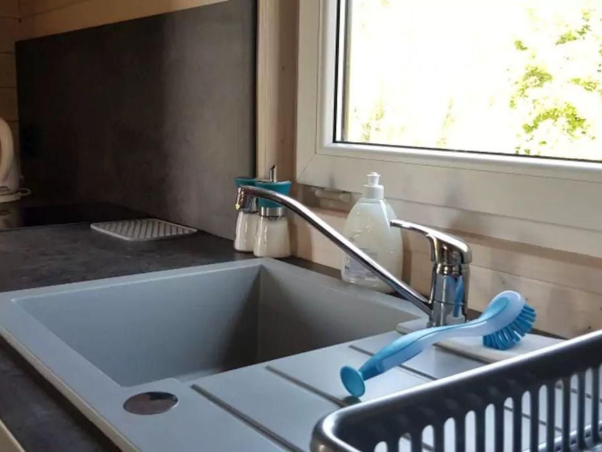 Blue Eco Cottage" Ferienhaus mit Wasserblick-Binnen