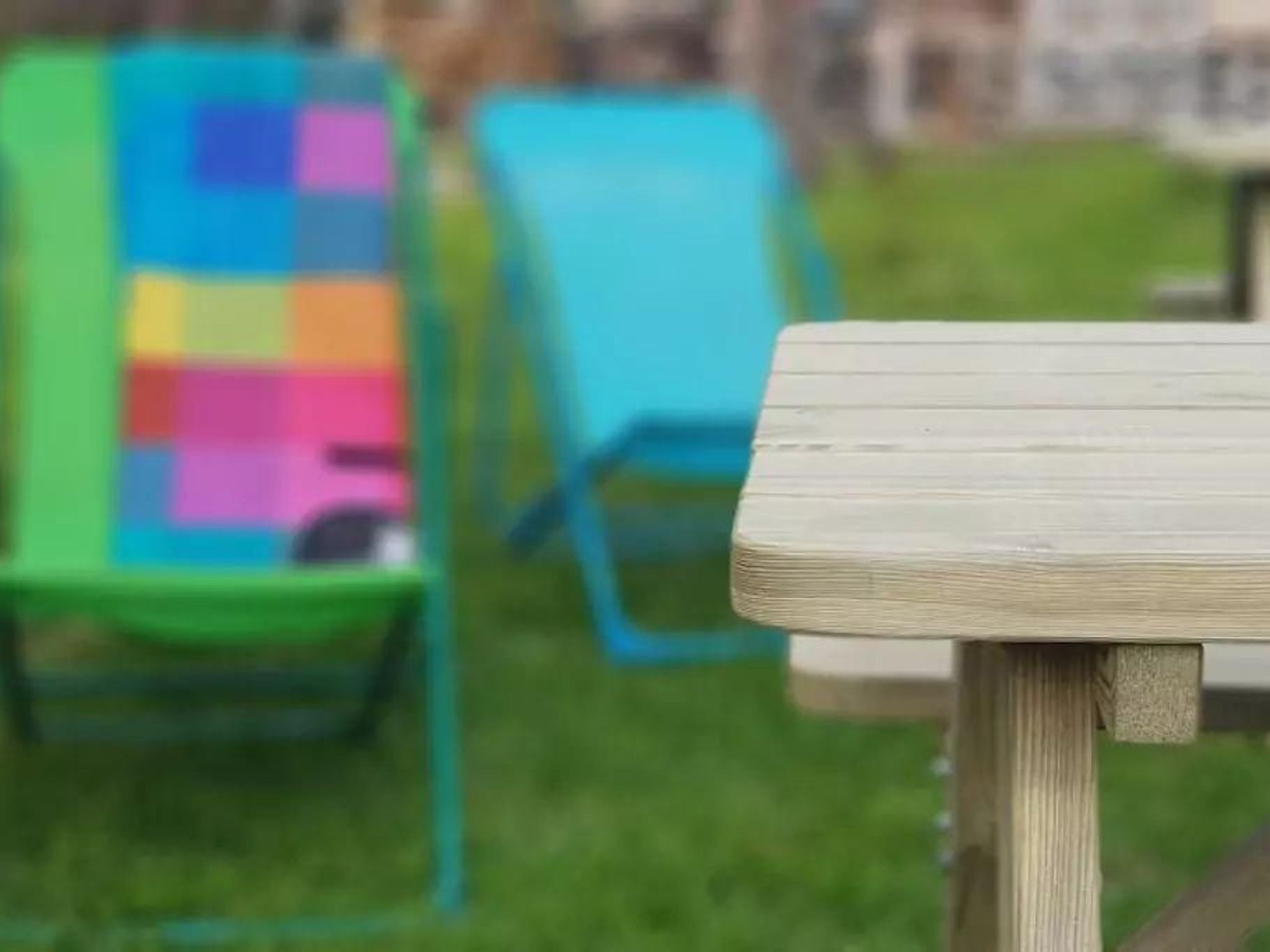 Blue Eco Cottage" Ferienhaus mit Wasserblick-Buiten