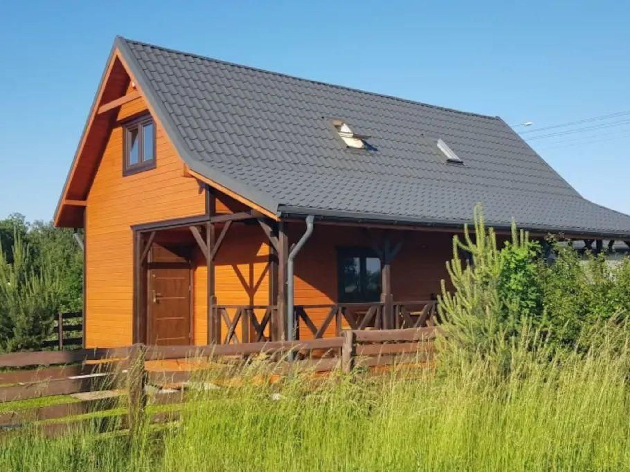 "Eko Domek" mit eigener Terrasse-Buiten