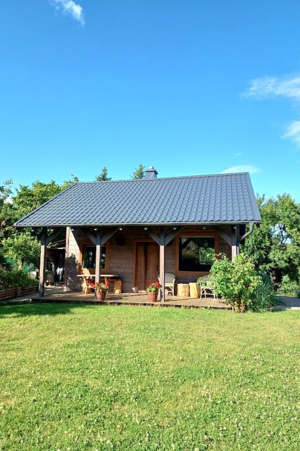 Holzhäuschen in der Kaschubei