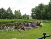 Ruim vrijstaand huis met grote tuin en terras nabij het meer in Miechucino - thumbnail 4