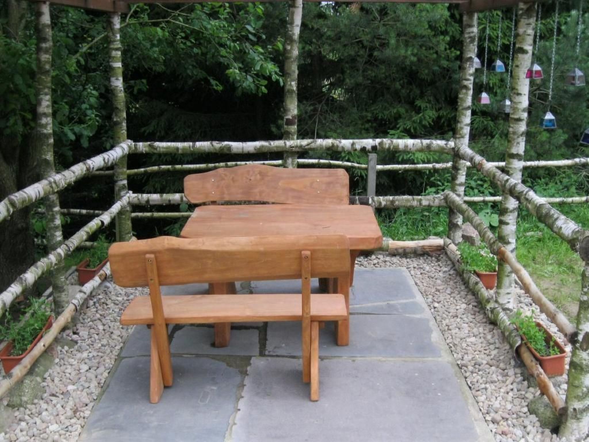 In Szopa mit Garten und Terrasse-Binnen