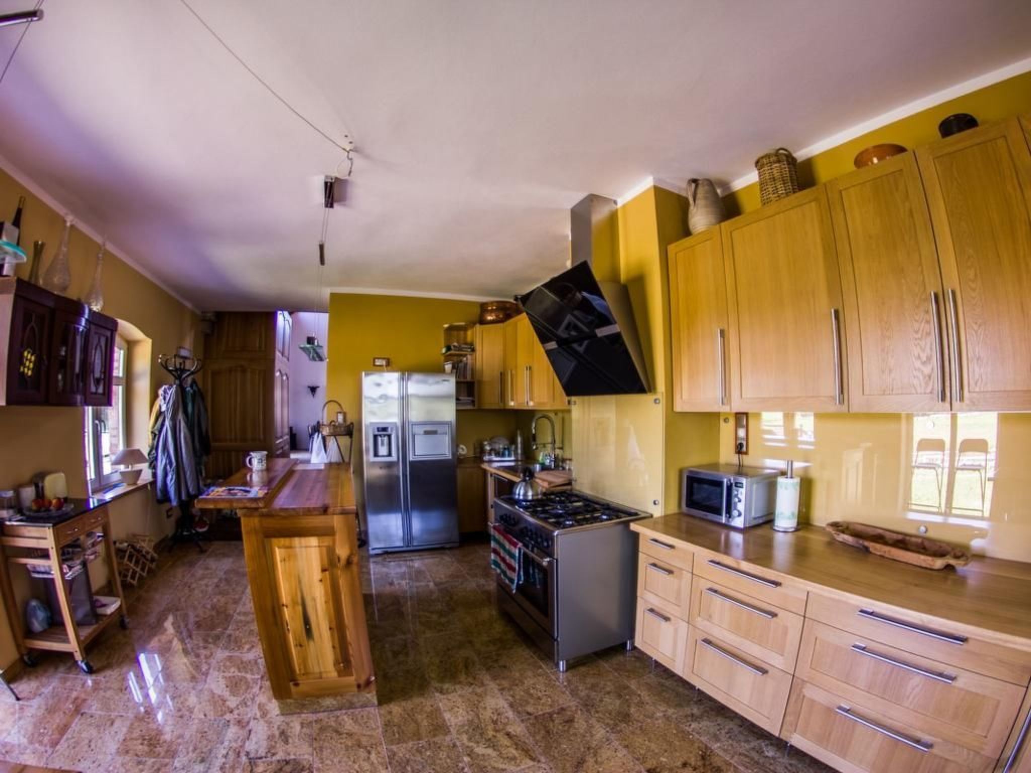 In Szopa mit Garten und Terrasse-Binnen