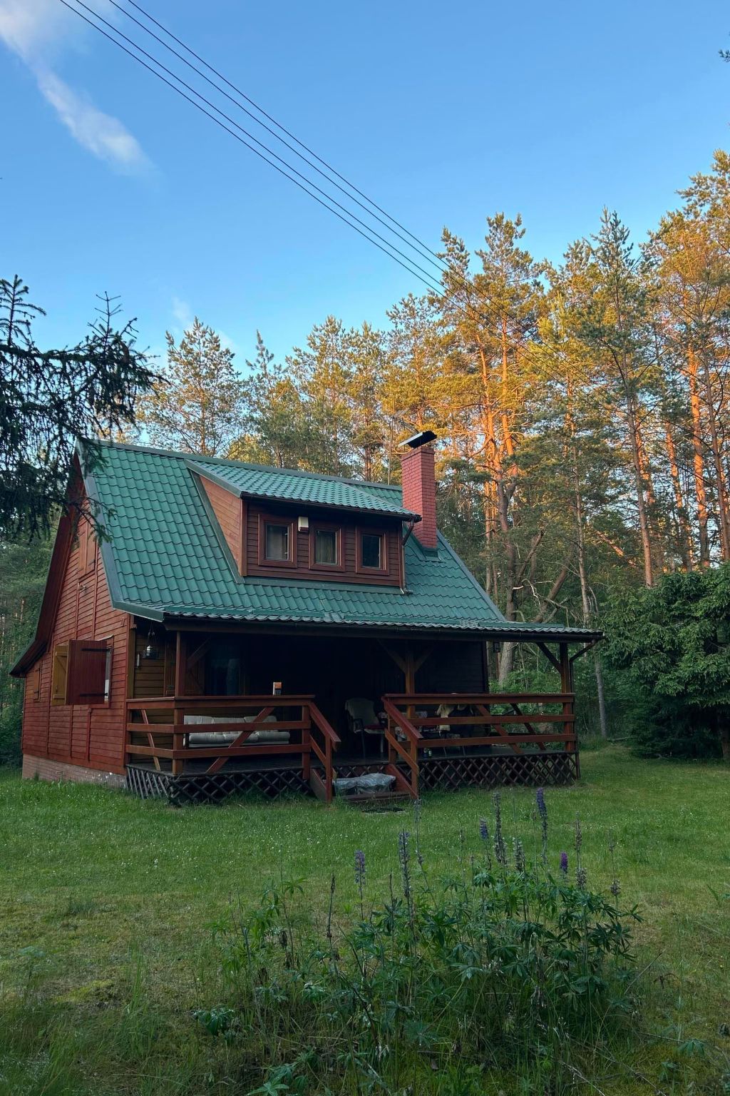 Ferienhaus mit umzäuntem Garten in Suleczyno (Polen) und 1 Hund erlaubt