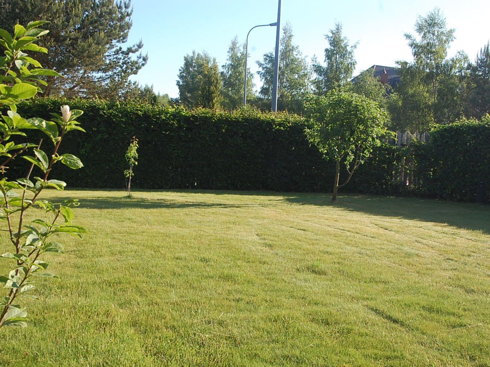 Mit Schwimmbad-Binnen