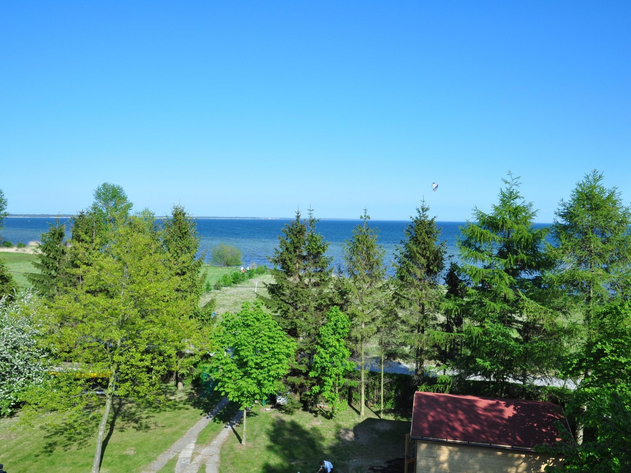 Ferienhaus mit umzäuntem Garten in Swarzewo (Polen) und 1 Hund erlaubt