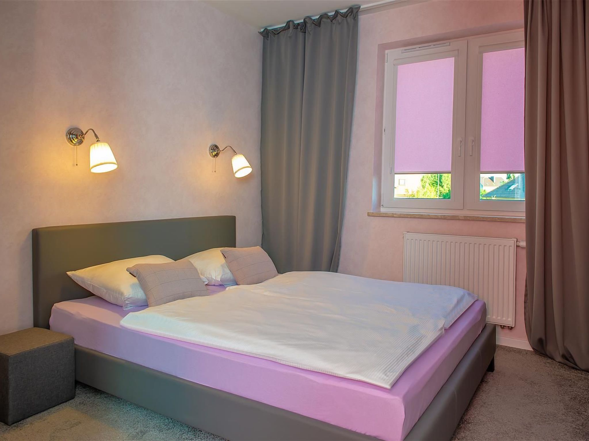 Moderne Ferienwohnung mit Balkon, nur 500 Meter von Meer und Strand entfernt-Drinnen