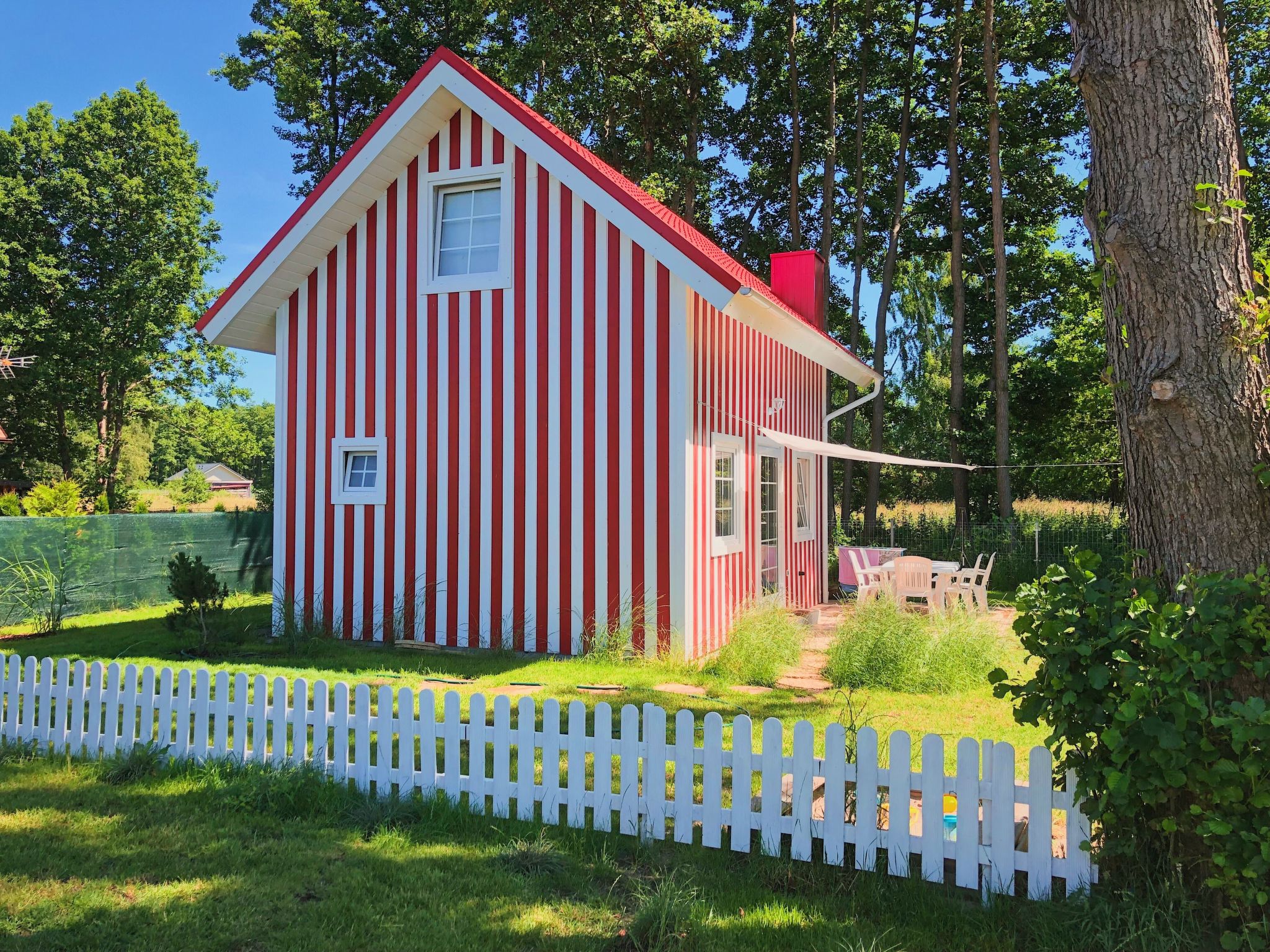 Schönes, ruhiges Haus in der Nähe des Waldes und des Meeres