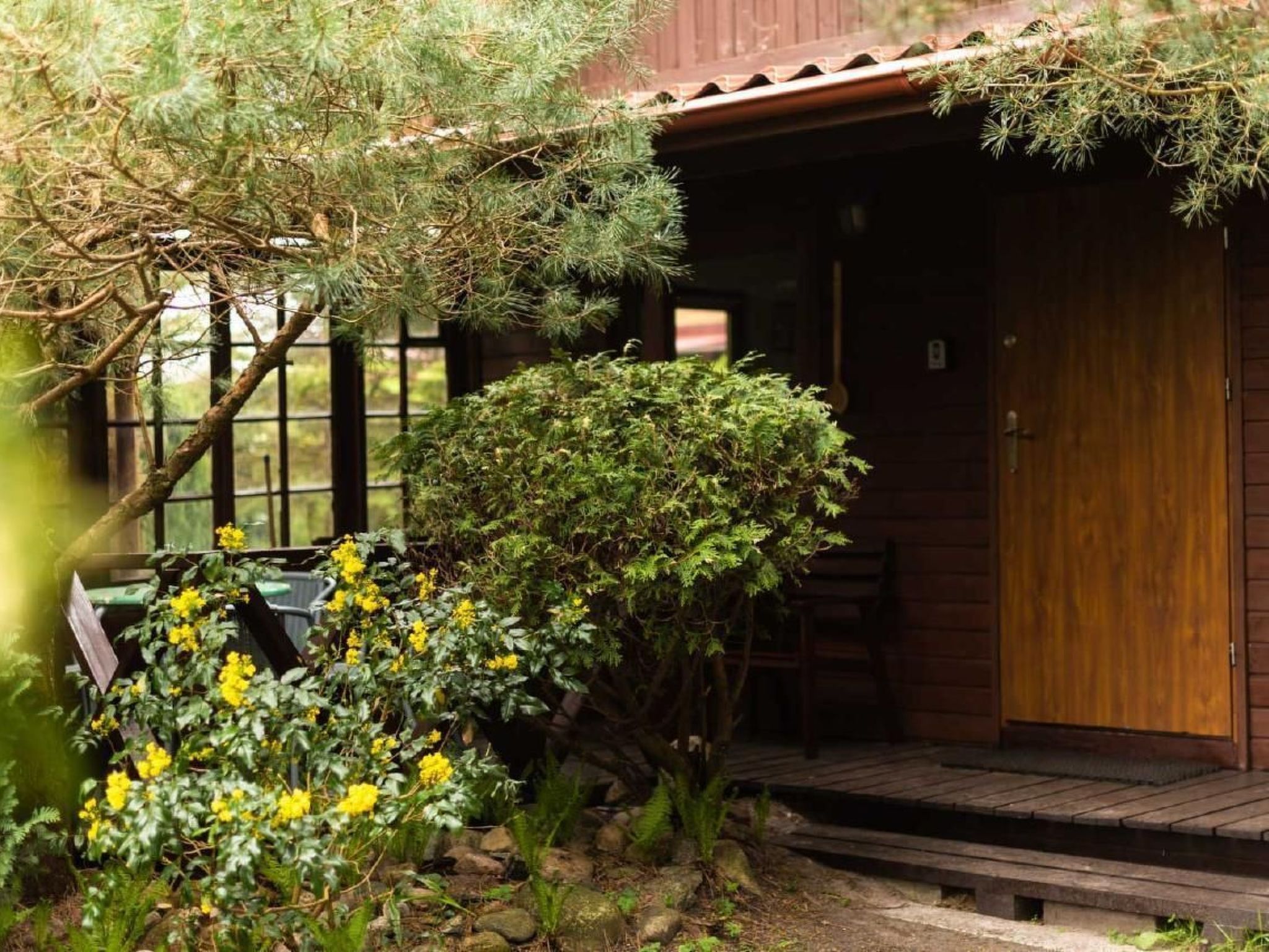 In Kopalino mit Garten, Terrasse und Grill