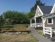 Vrijstaand vakantiehuis met waterzicht op 150m van de Oostzee - thumbnail 1