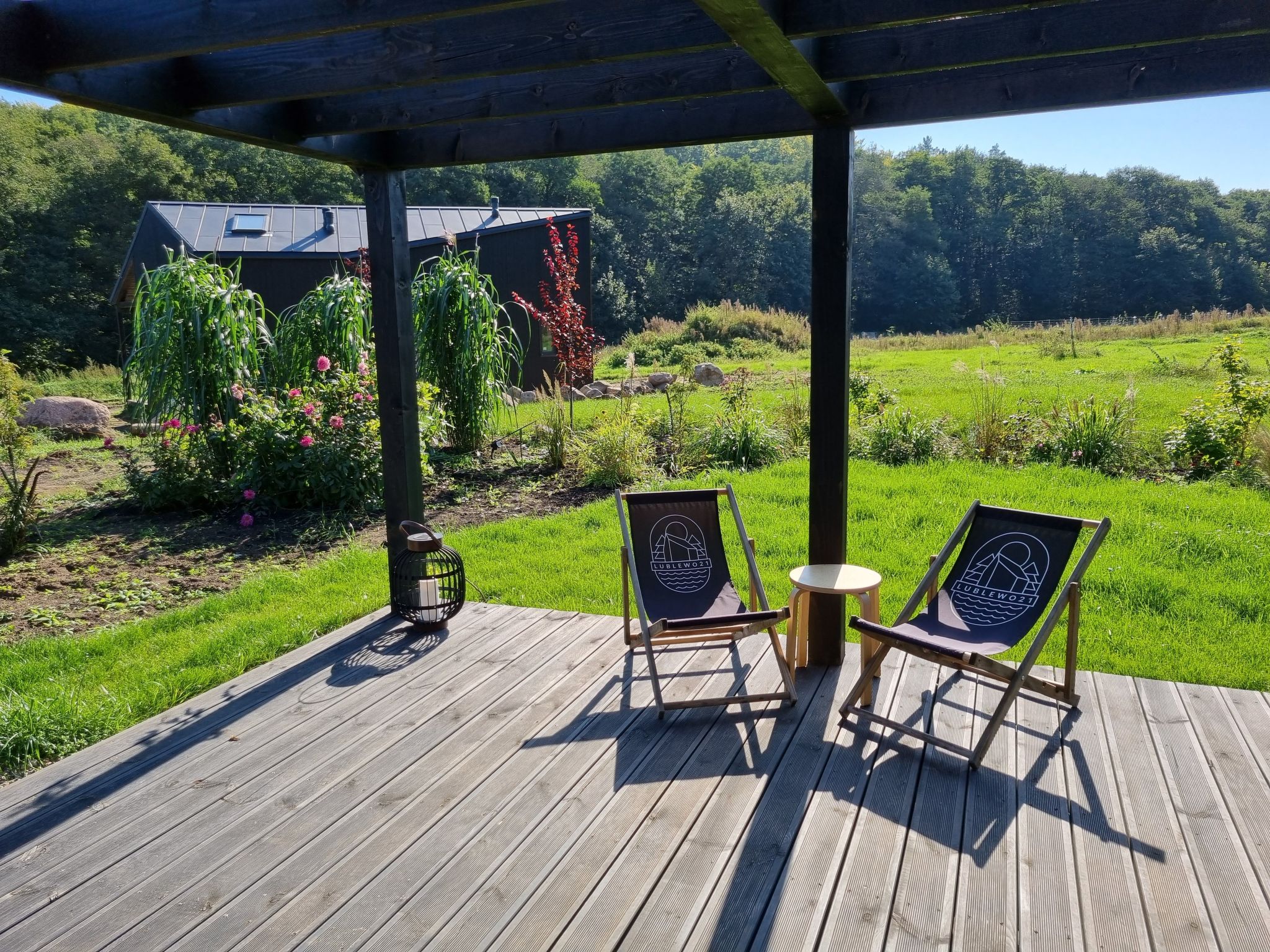 Lublewo21 Ferienhäuser - Draußen