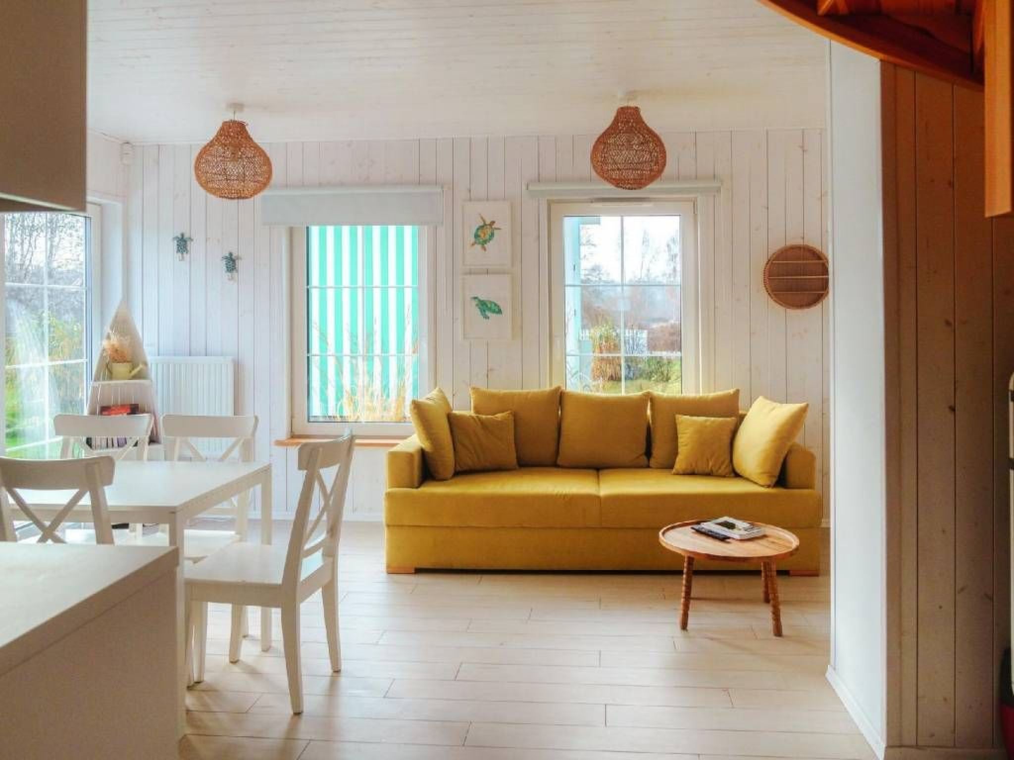 Ferienhaus mit umzäuntem Garten in Choczewo (Polen) und 1 Hund erlaubt