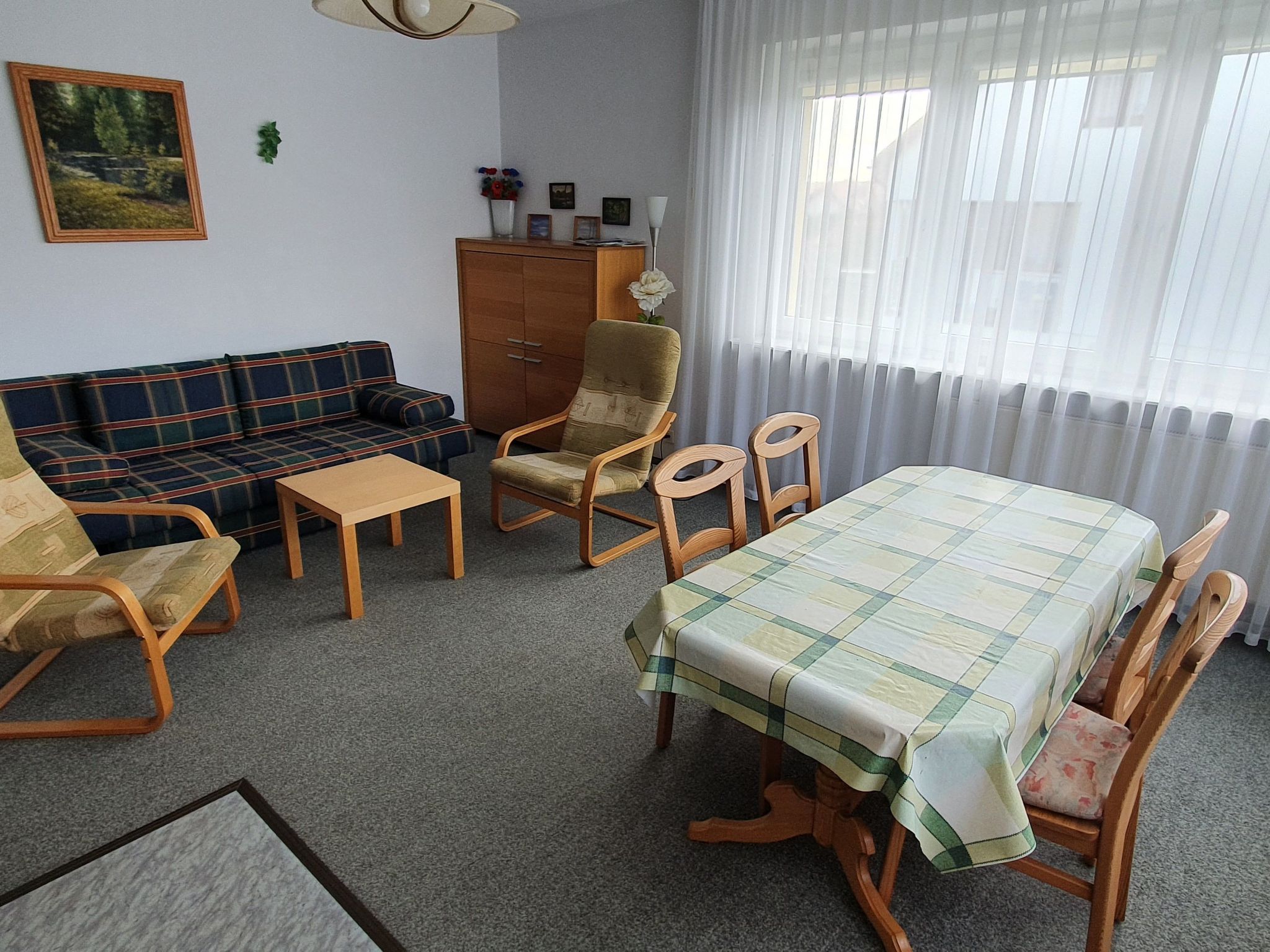 Appartement in Żarnowska mit Großem Garten