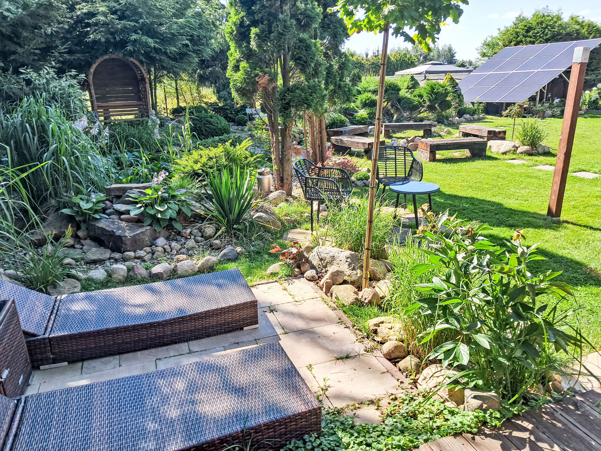 Magnolienhaus mit Sauna und Jacuzzi