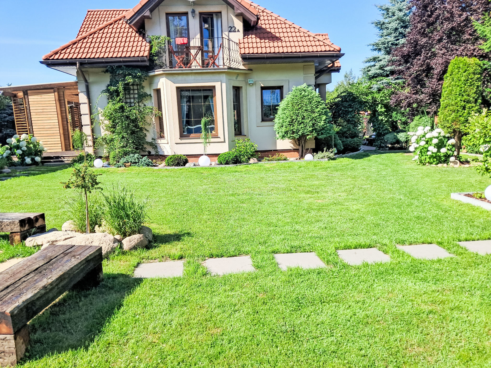 Magnolienhaus mit Sauna und Jacuzzi - Dehors