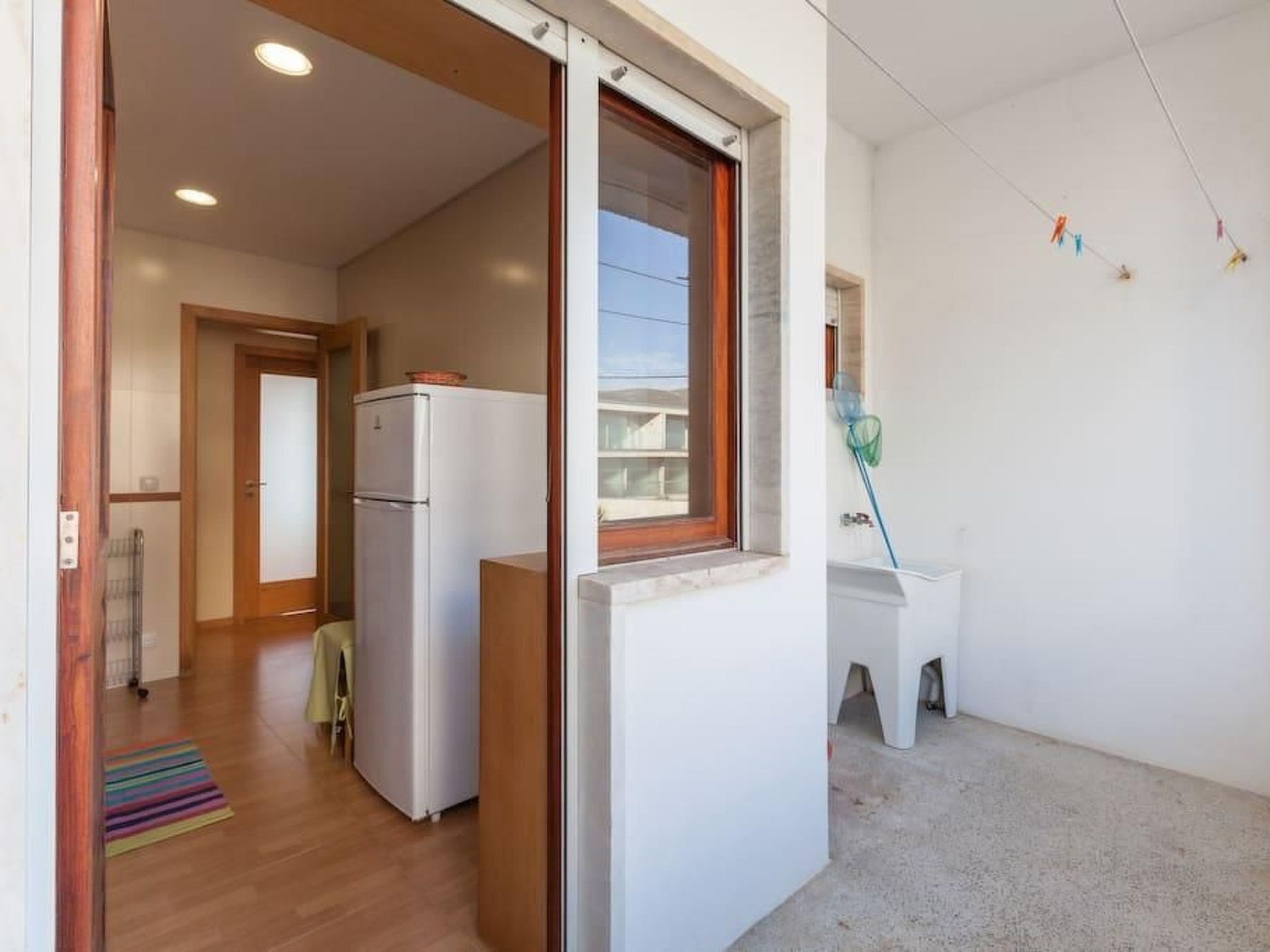 Wohnung "Juste Au" über dem Meer-Dedans