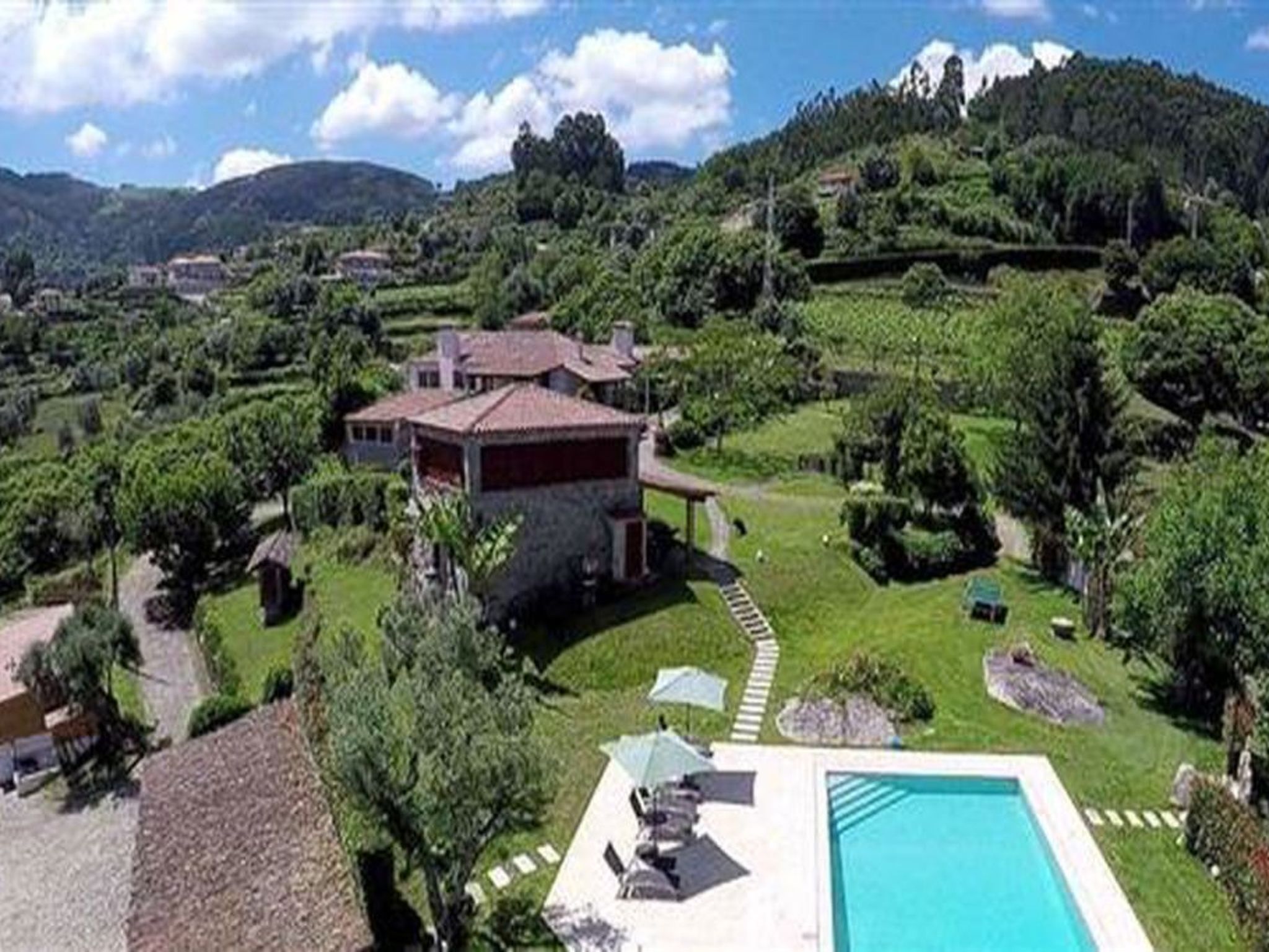 Vakantiehuis met privé zwembad in Calheiros (Portugal) voor 6 personen