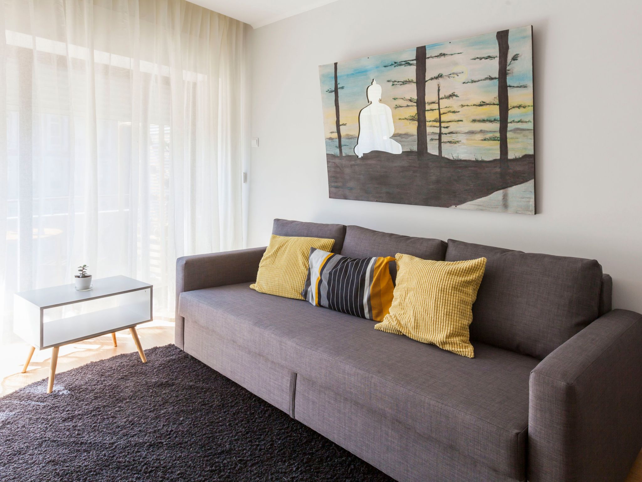 Wohnung "Coolhome" mit Balkon-Drinnen